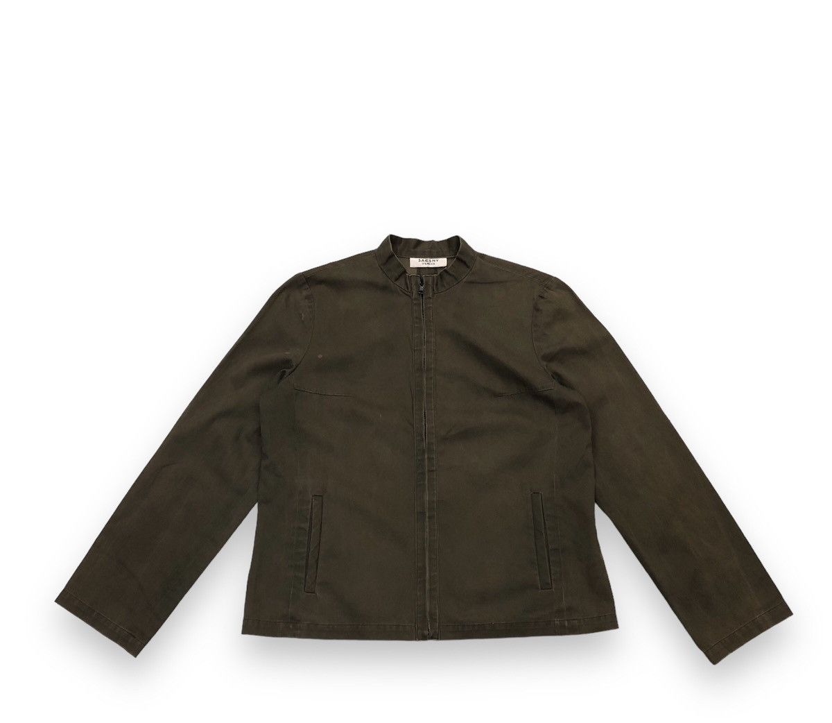 Yohji Yamamoto By Yohji Yamamoto, Y’Saccs Army Green Light Jacket Size US S / EU 44-46 / 1 - 1 Thumbnail