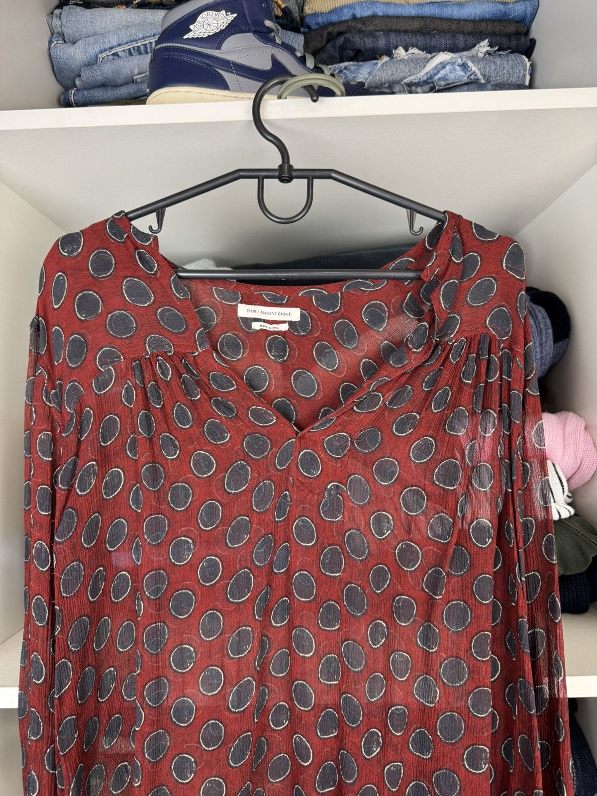 Isabel Marant Etoile Isabel Marant Etoile Women’s 100% Silk Blouse Size XS / US 0-2 / IT 36-38 - 5 Thumbnail