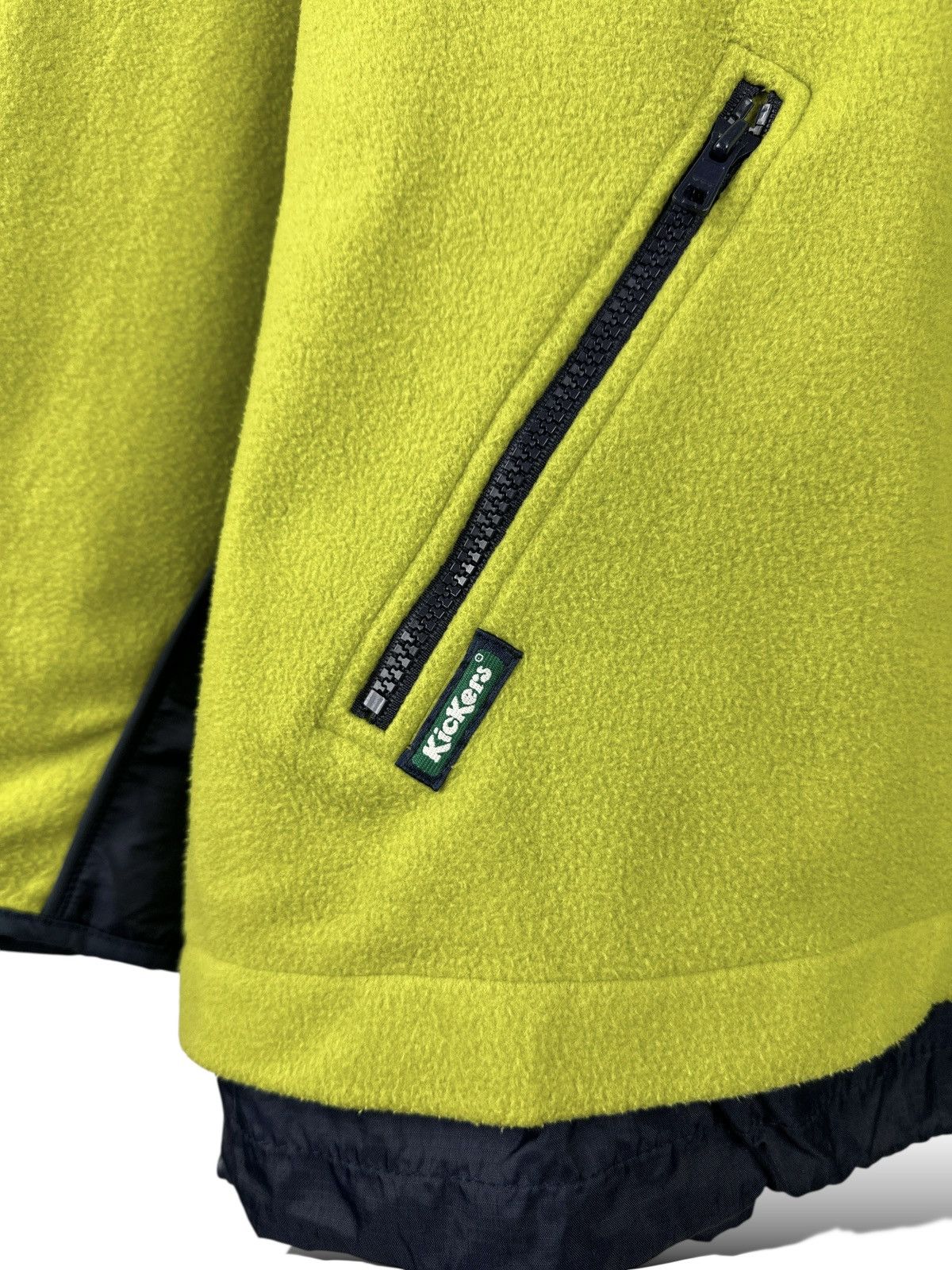 Kickers Vintage Y2K Kickers Baggy Fleece Pullover With Nylon Men’s M Size US M / EU 48-50 / 2 - 9 Thumbnail