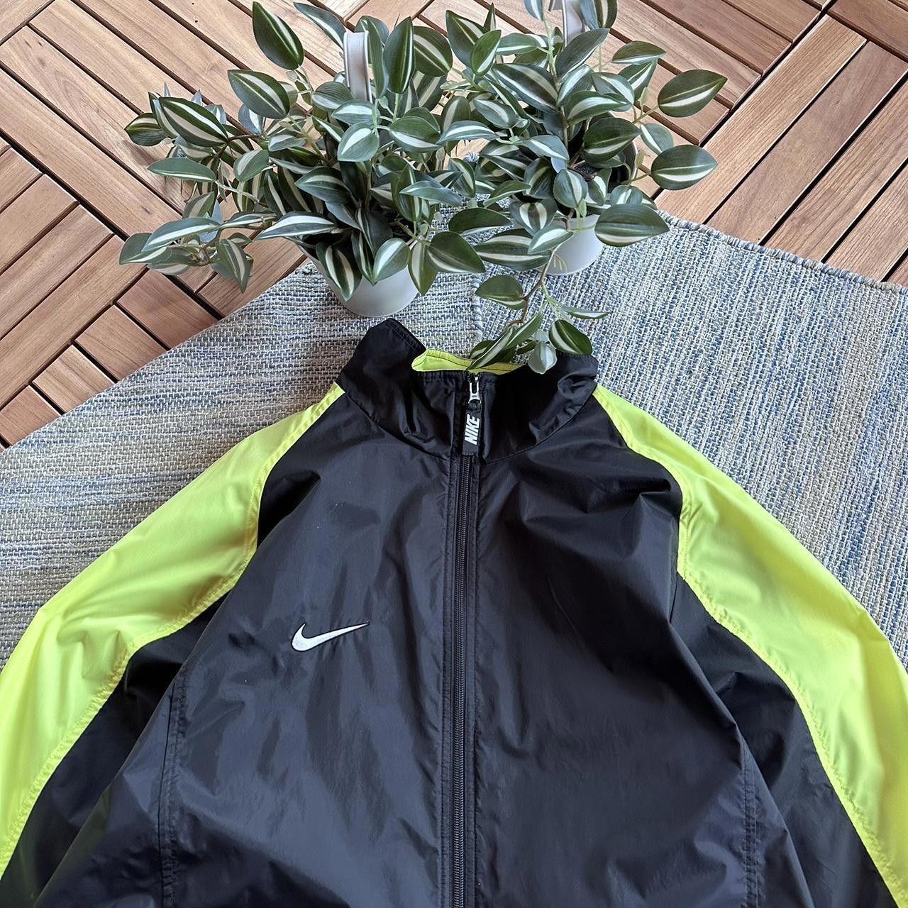 Nike Vintage 90s Nike Swoosh Logo Nylon Track Jacket Size US XL / EU 56 / 4 - 3 Thumbnail