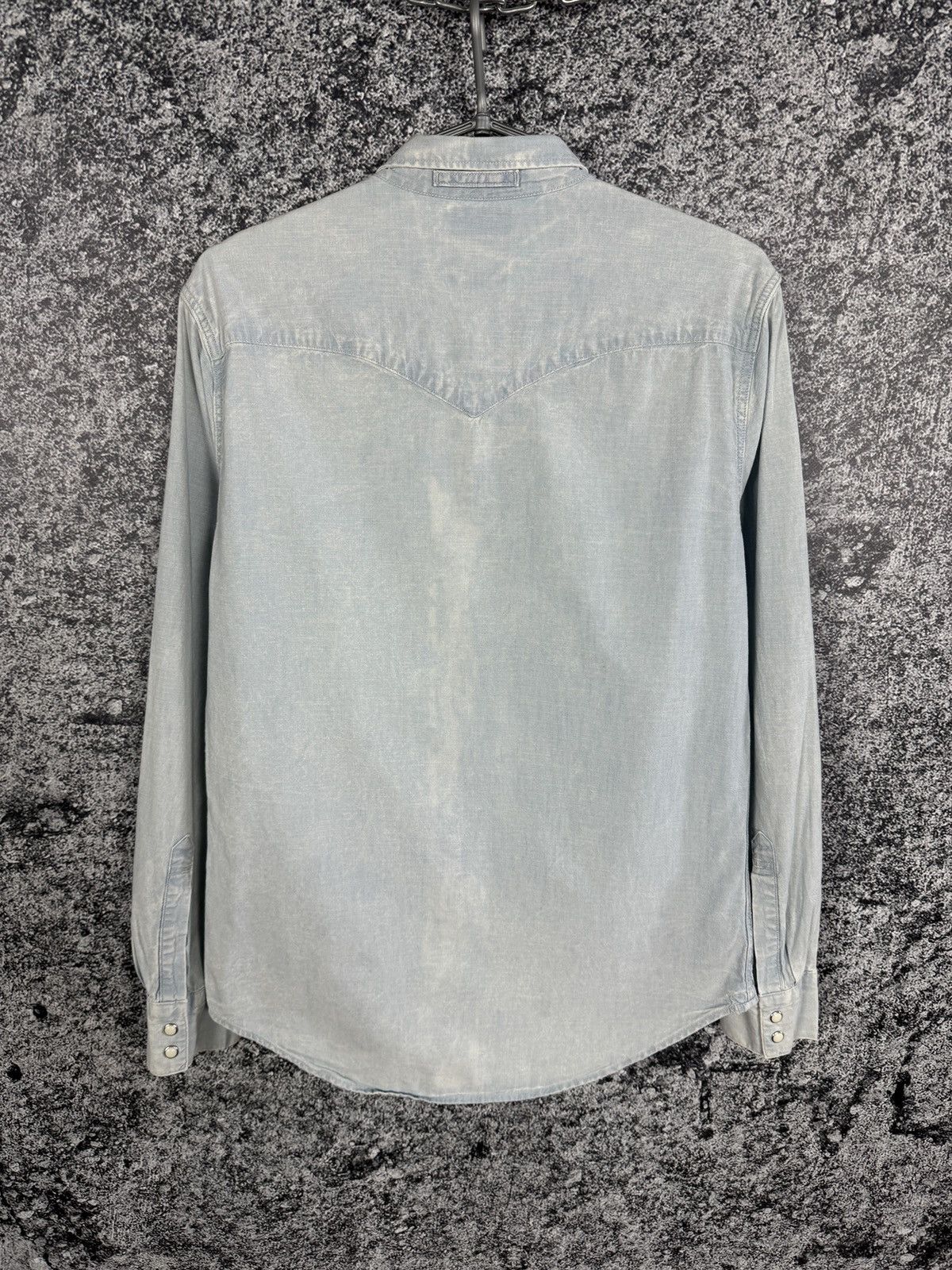 Levi's Levi’s Long Sleeve Denim Shirt Snap Button Blue Size M Size US M / EU 48-50 / 2 - 9 Thumbnail