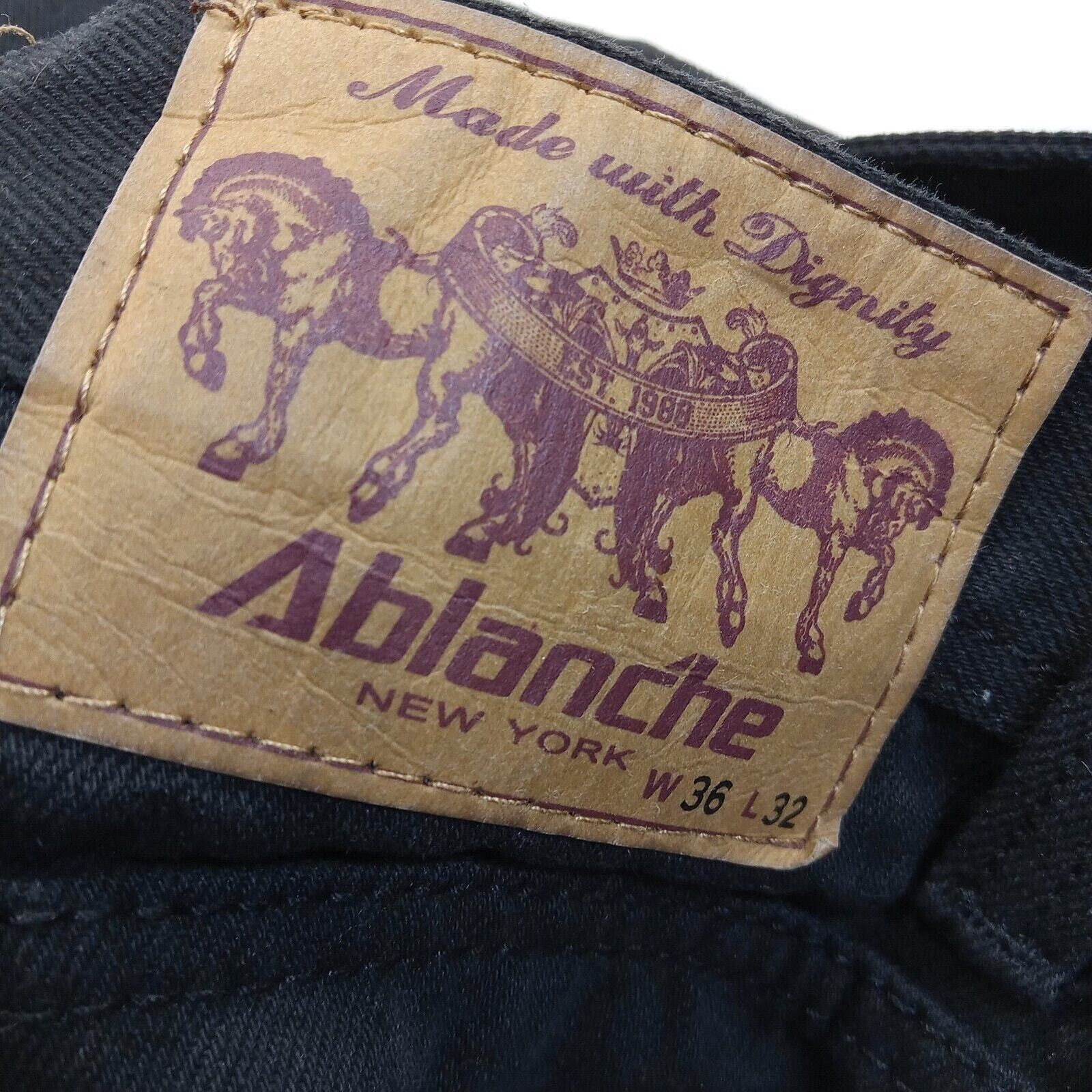 & Other Stories Ablanche Jeans 36 X 32 Baggy Y2K Denim Button Fly Hip Hop Size US 36 / EU 52 - 5 Thumbnail