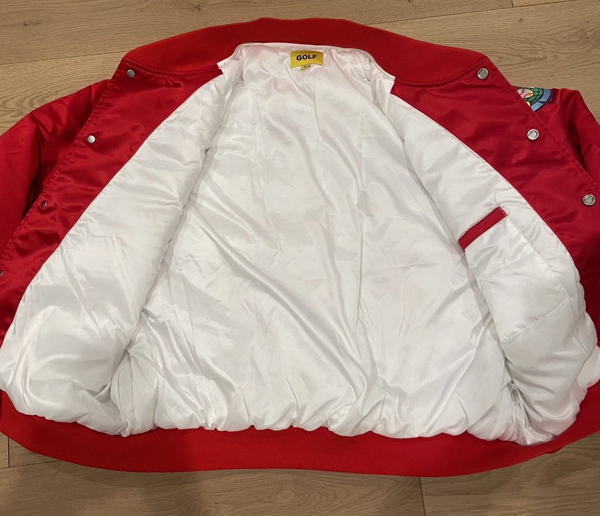 Golf Wang Golf Wang Red Bomber Jacket Size US M / EU 48-50 / 2 - 2 Thumbnail