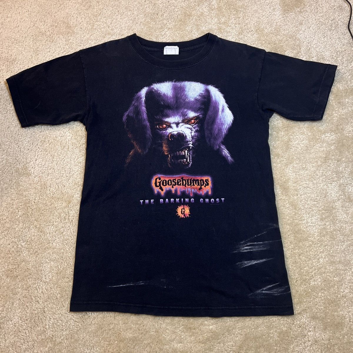 Vintage Vintage 90s Goosebumps The Barking Ghost Graphic T-Shirt Size US L / EU 52-54 / 3 - 1 Thumbnail