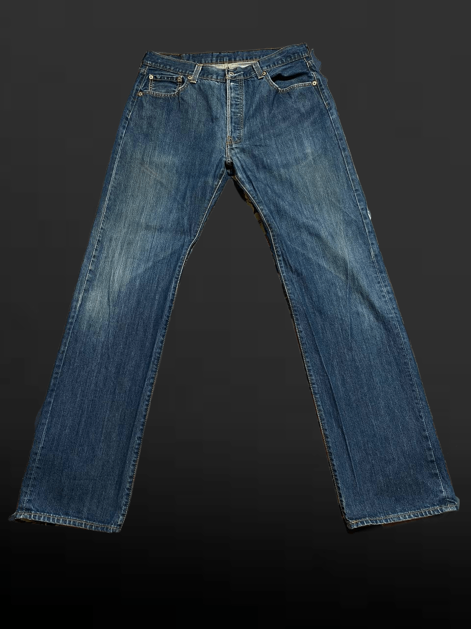 Levi's Casual Washed Denim JEANS Levi's 501 Size US 36 / EU 52 - 1 Thumbnail