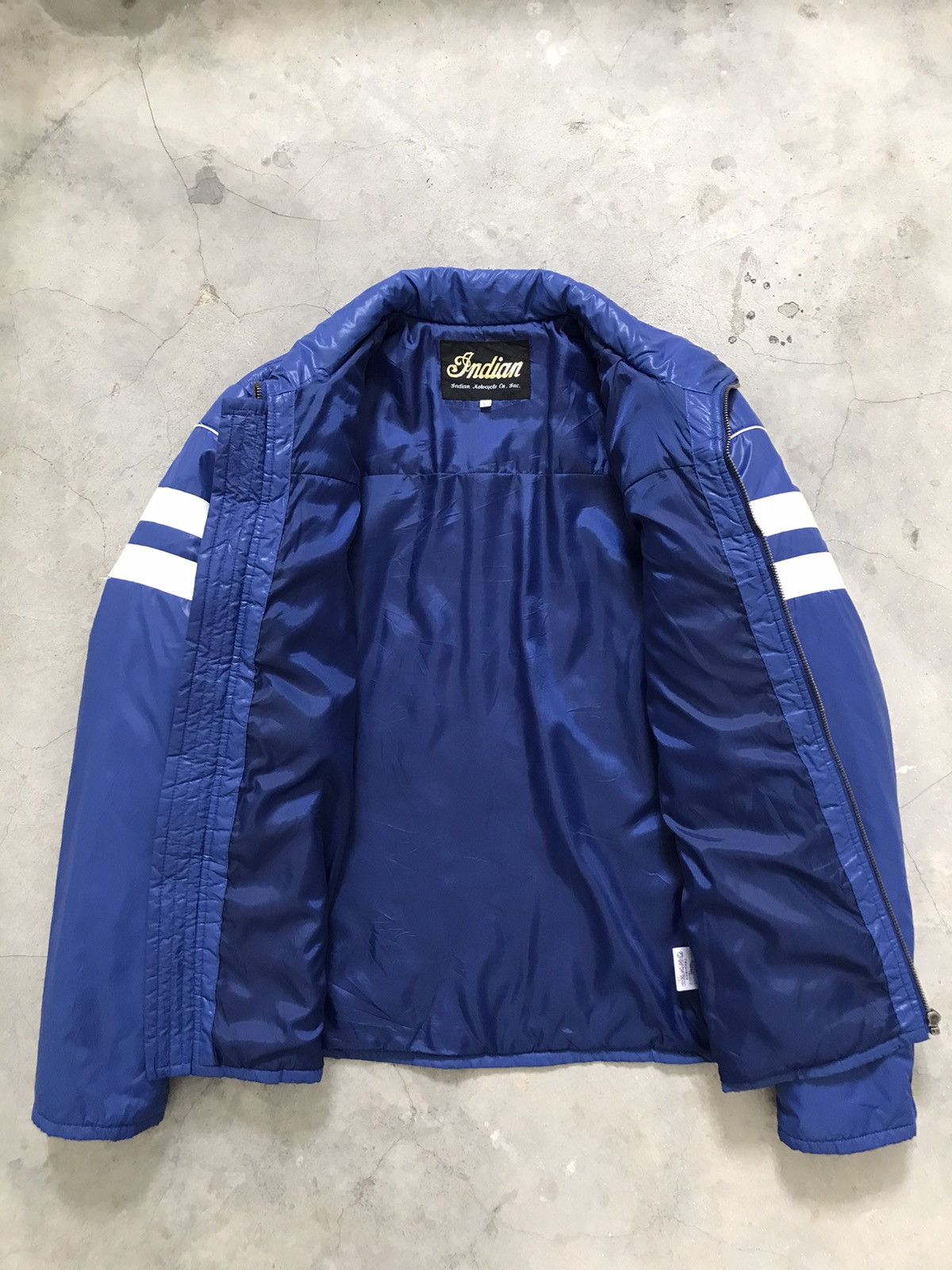 Indian Motorcycle Indian Motorcycles Blue Lightweight Quilted Jacket Size US M / EU 48-50 / 2 - 15 Thumbnail