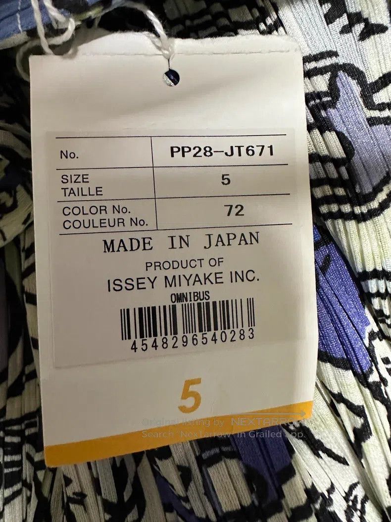 Issey Miyake Issey Miyake Long-Line Short-Sleeve Top Size XXL / US 16-18 / IT 52-54 - 3 Thumbnail