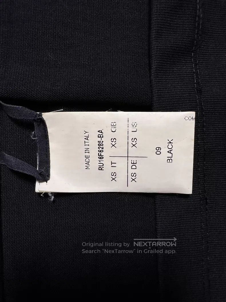 Rick Owens Rick Owens FW16 Solid Dark Vanguard Mainline Drawstring Ho Size US XS / EU 42 / 0 - 5 Thumbnail