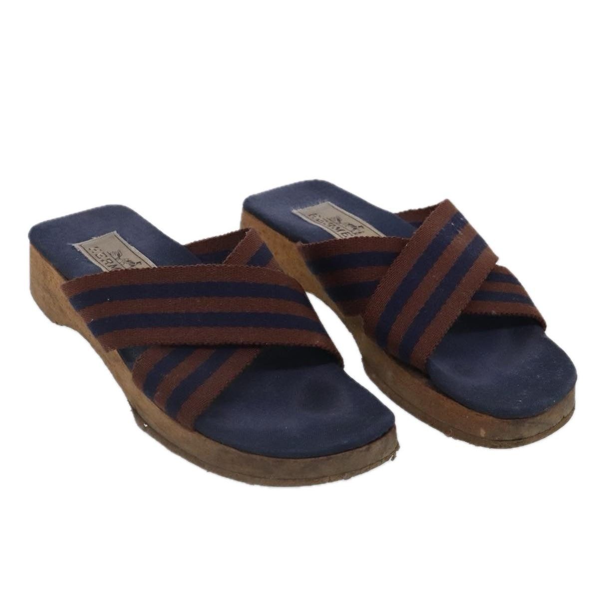 Hermes Hermes Sandales en Cuir Size US 7 / EU 40 - 1 Thumbnail