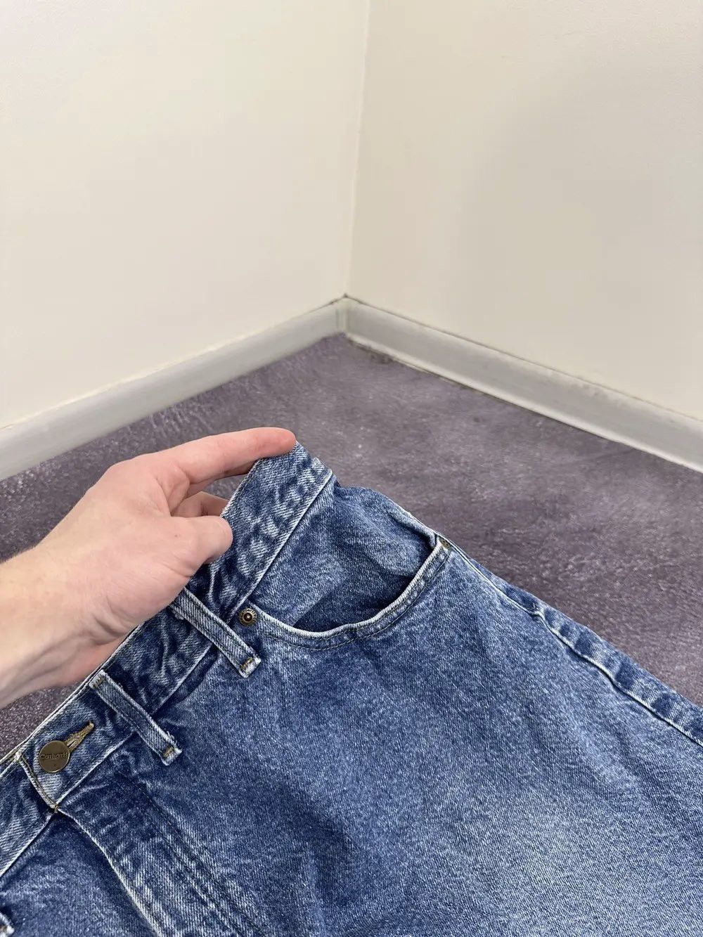 Carhartt Vintage Carhartt USA Distressed Baggy Hype Opium Work Jeans Size US 40 / EU 56 - 17 Thumbnail