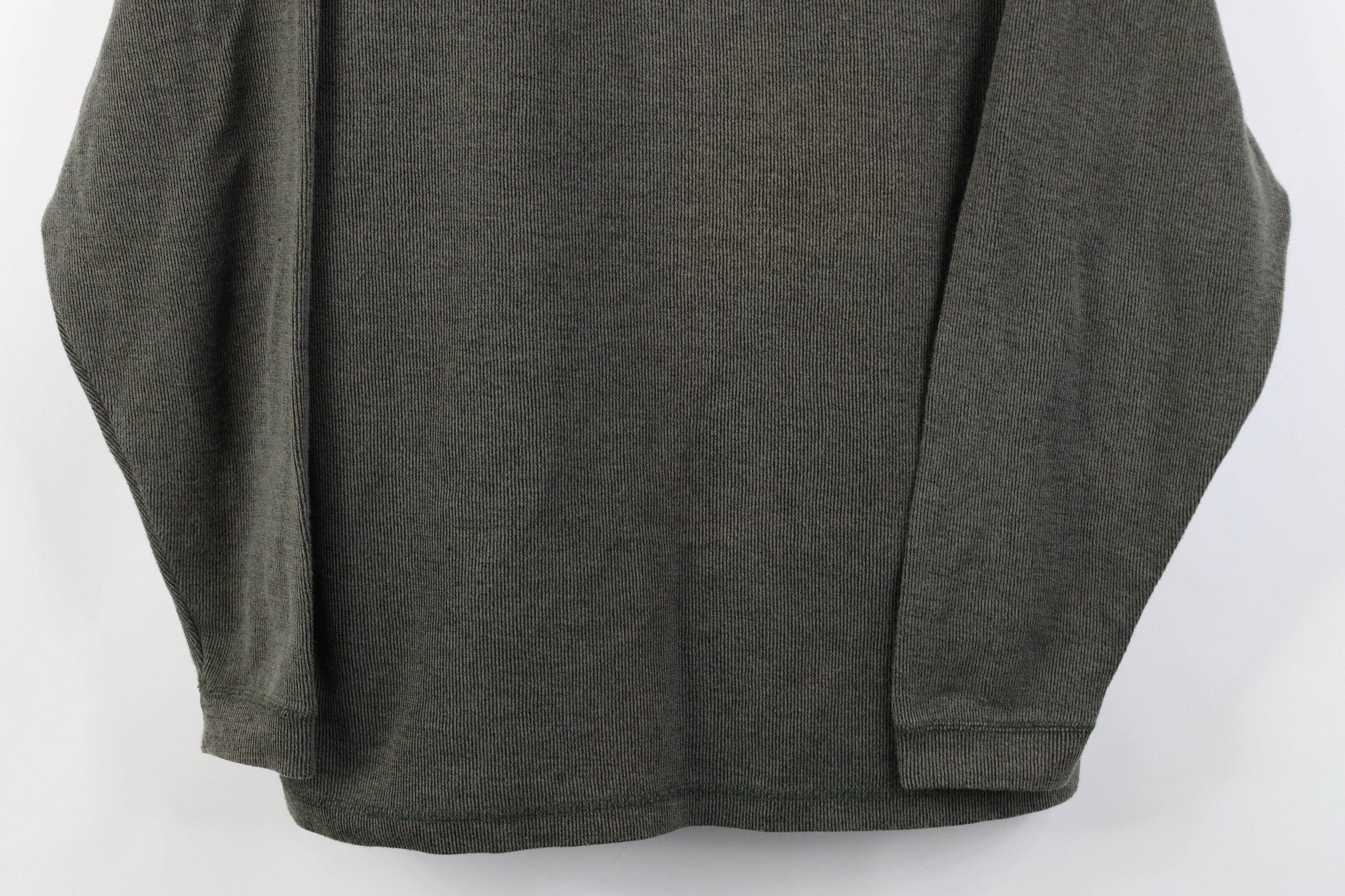 Vintage Vintage 90s Streetwear Knit Long Sleeve Henley T-Shirt Size US L / EU 52-54 / 3 - 3 Thumbnail