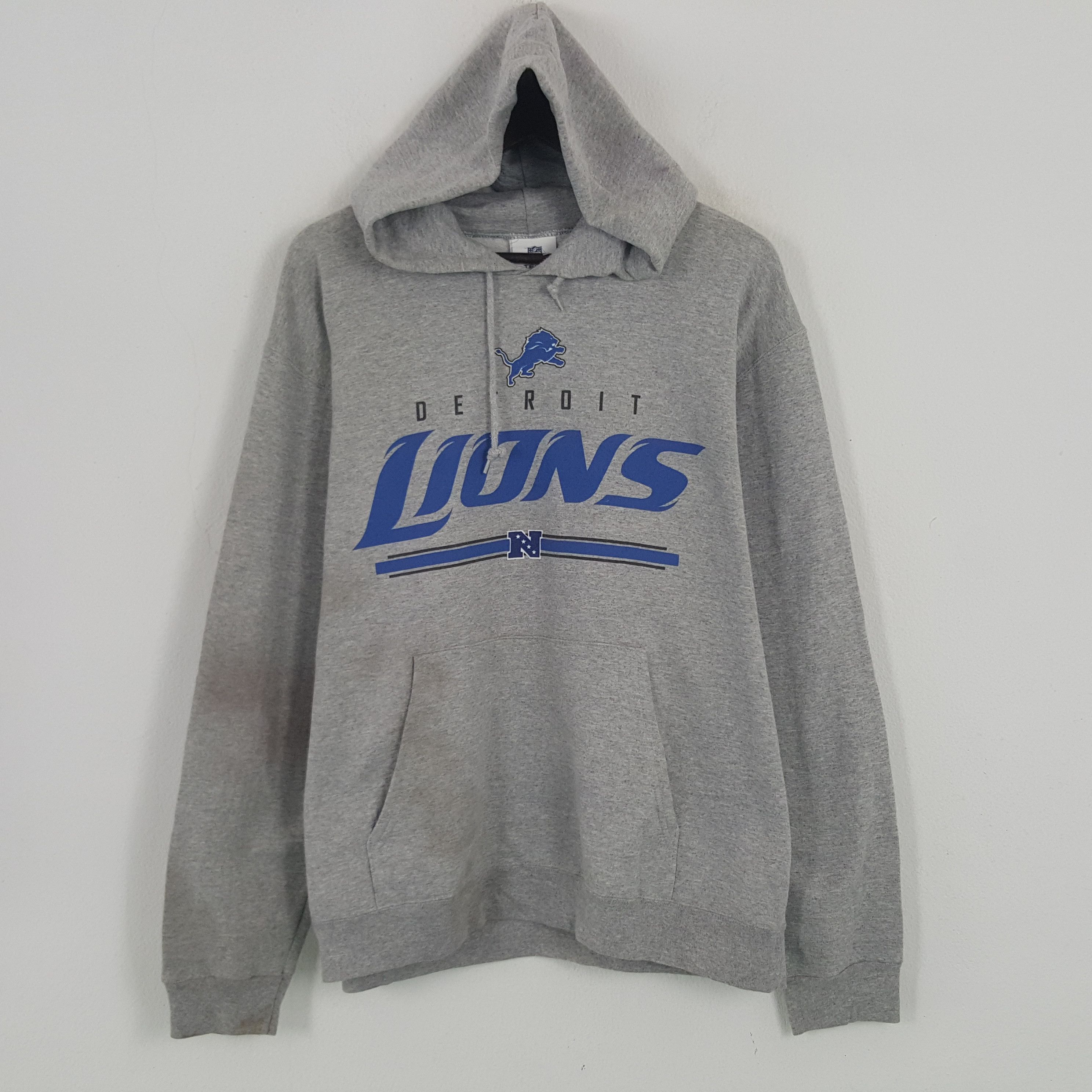 NFL × Vintage Vintage NFL X Detroit Lions Sweatshirt Hoodies Size US XL / EU 56 / 4 - 1 Thumbnail