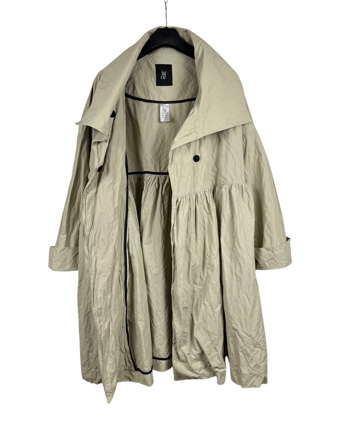 Designer Igor Dobranic Letitia Trench Coat Cotton size S Size S / US 4 / IT 40 - 10 Thumbnail