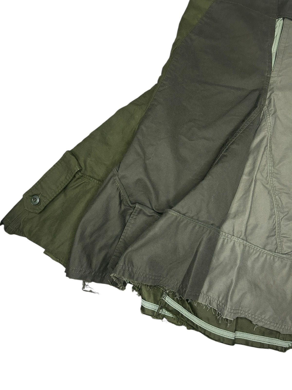 Junya Watanabe F/W 06 Reconstructed Military Skirt Size 28" / US 6 / IT 42 - 3 Thumbnail