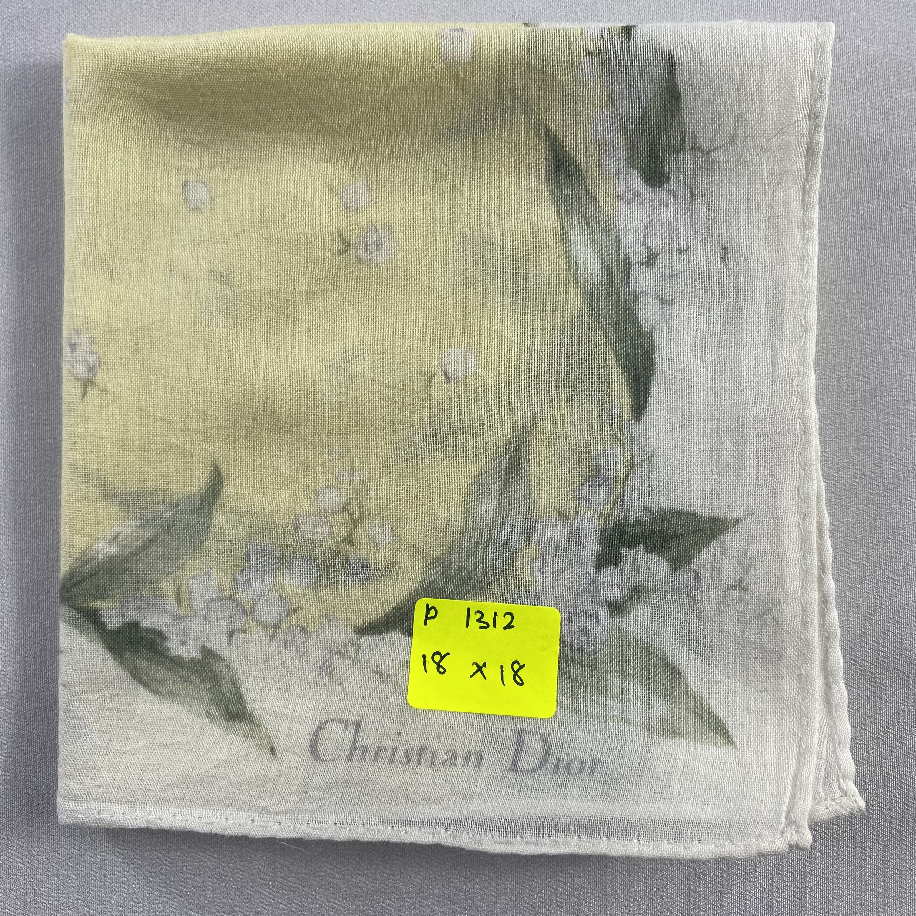 Vintage Christian Dior Monsieur Handkerchief / Neckerchief-P1312 Size ONE SIZE - 5 Thumbnail