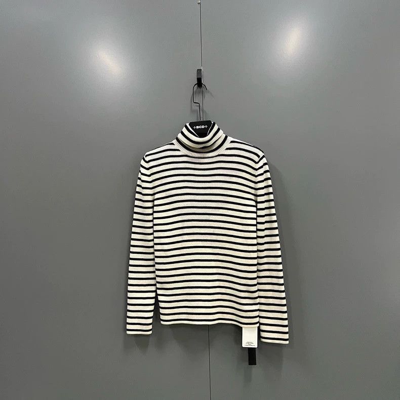 Saint Laurent Paris Saint Laurent Paris Saint Laurent Striped Turtleneck Long Size US S / EU 44-46 / 1 - 1 Thumbnail