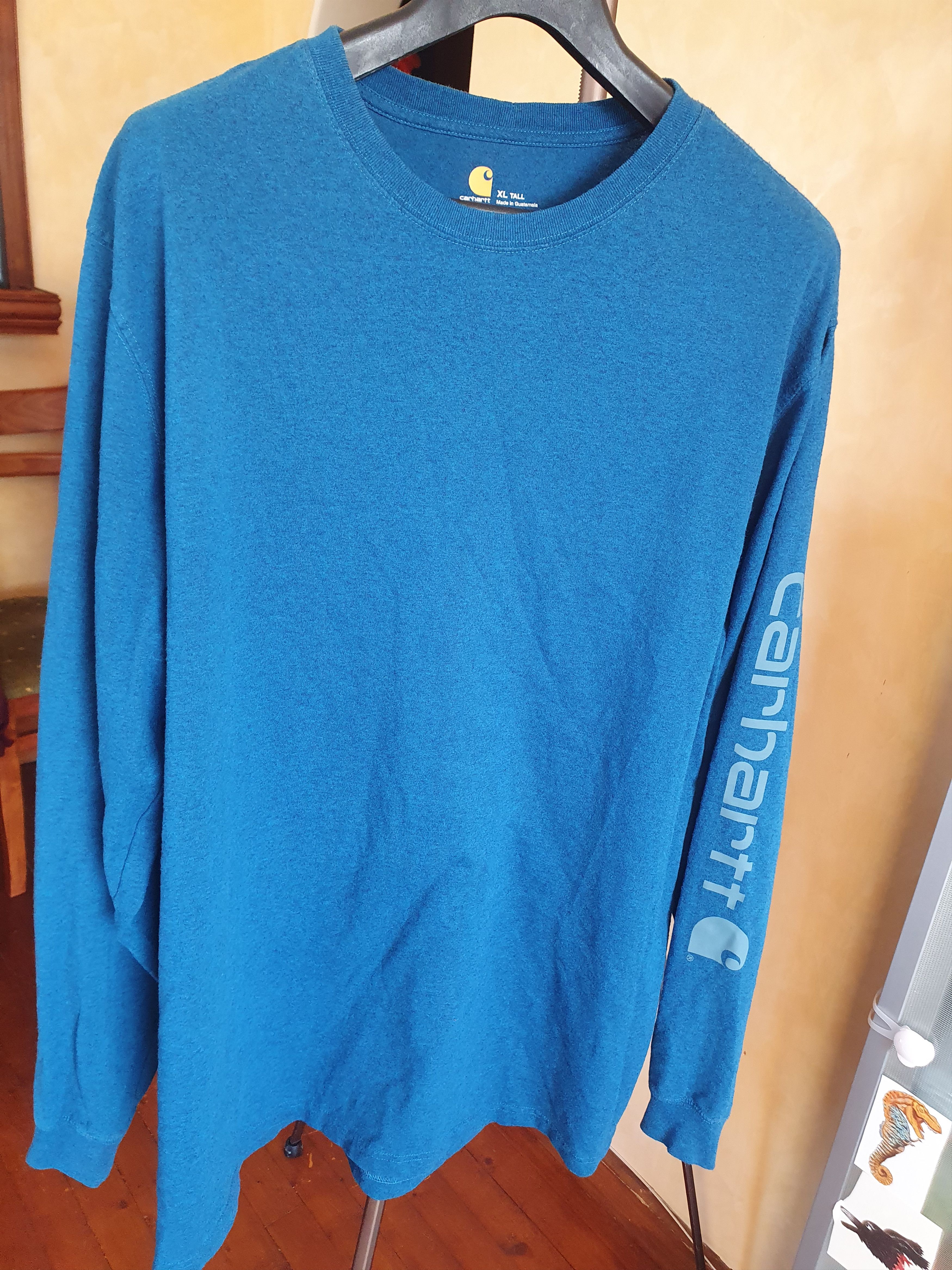 Carhartt Carhartt Original Fit Long Sleeve Tee 2019 K231 102 XL tall Size US XL / EU 56 / 4 - 7 Thumbnail