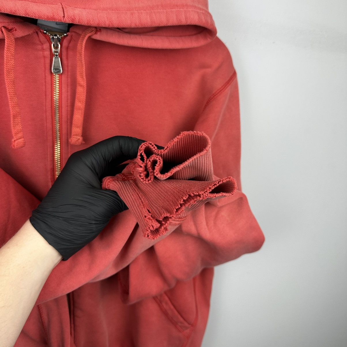Nike Vintage Nike PSG Distressed Crazy Faded Zip Hoodie Size US M / EU 48-50 / 2 - 11 Thumbnail