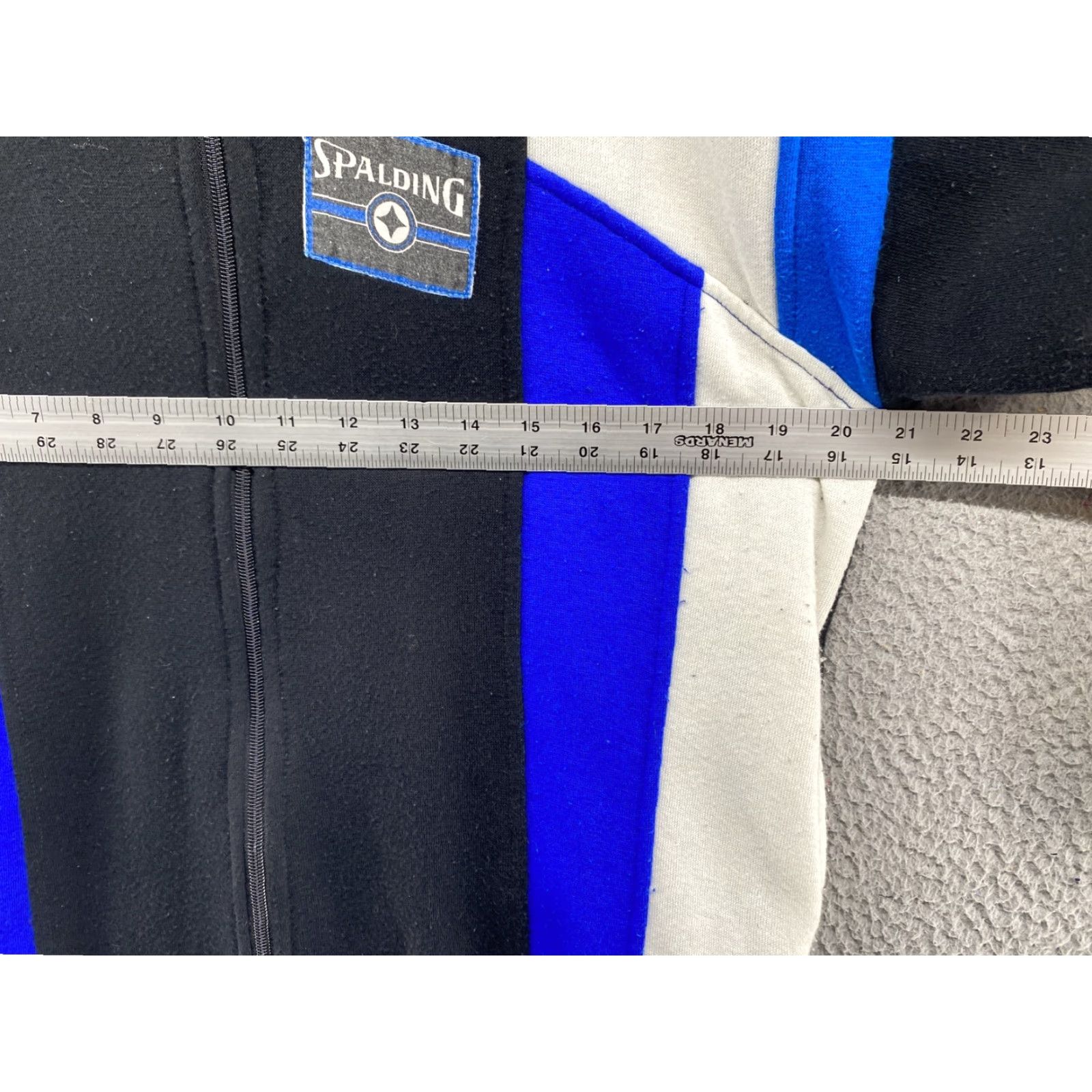 Spalding Spalding VTG Mens Color Block Acrylic Blend Full Zip Sweatshirt Size M Y2K Size US M / EU 48-50 / 2 - 5 Thumbnail