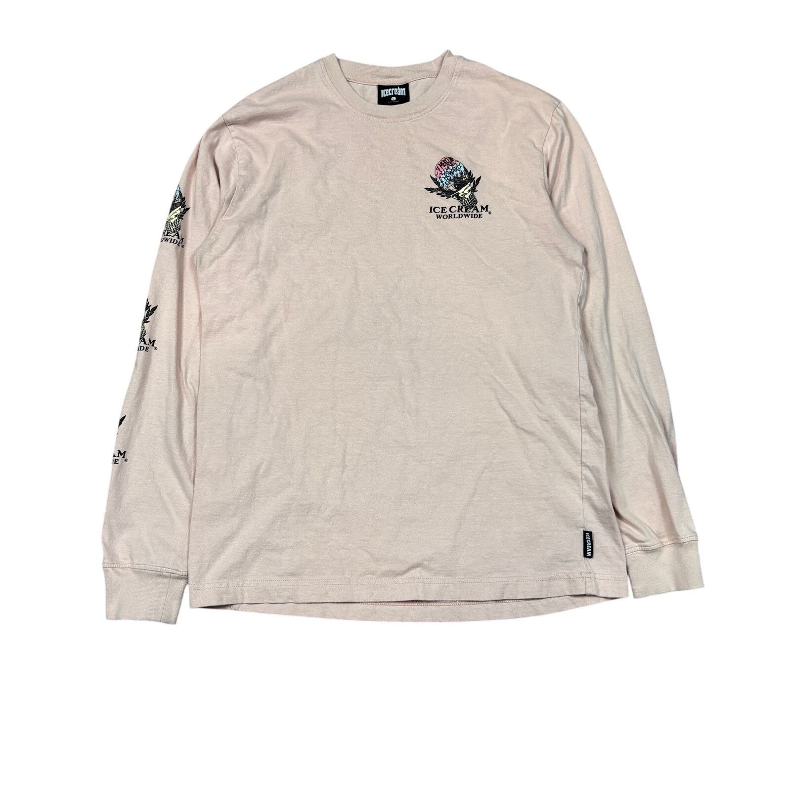 Billionaire Boys Club × Icecream × Pharrell Ice Cream Billionaire Boys Club Giving LS Shirt Men's L Size US L / EU 52-54 / 3 - 1 Thumbnail