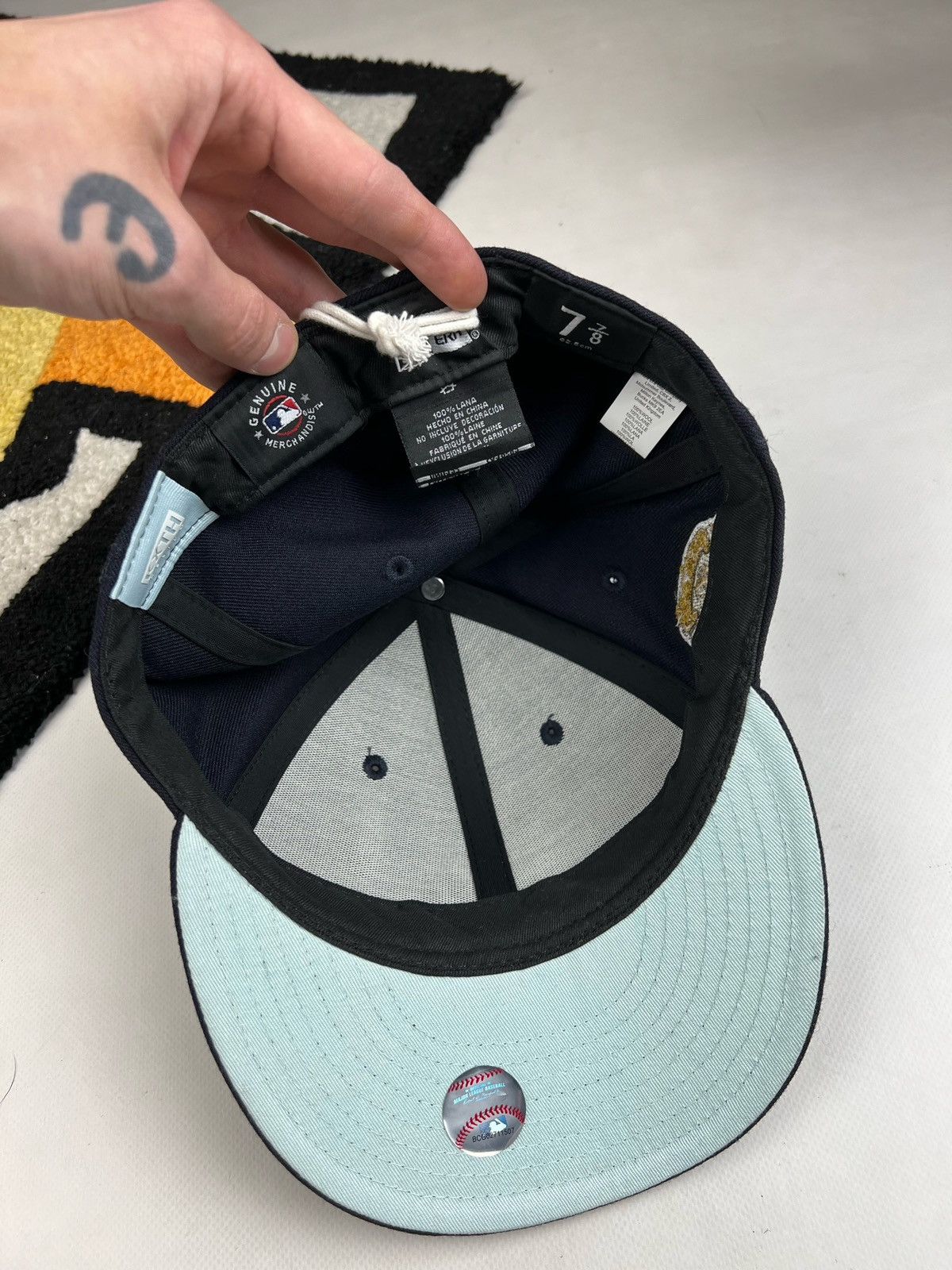 Kith Kith Snapback New York Yankees Navy Blue wool Size ONE SIZE - 14 Thumbnail