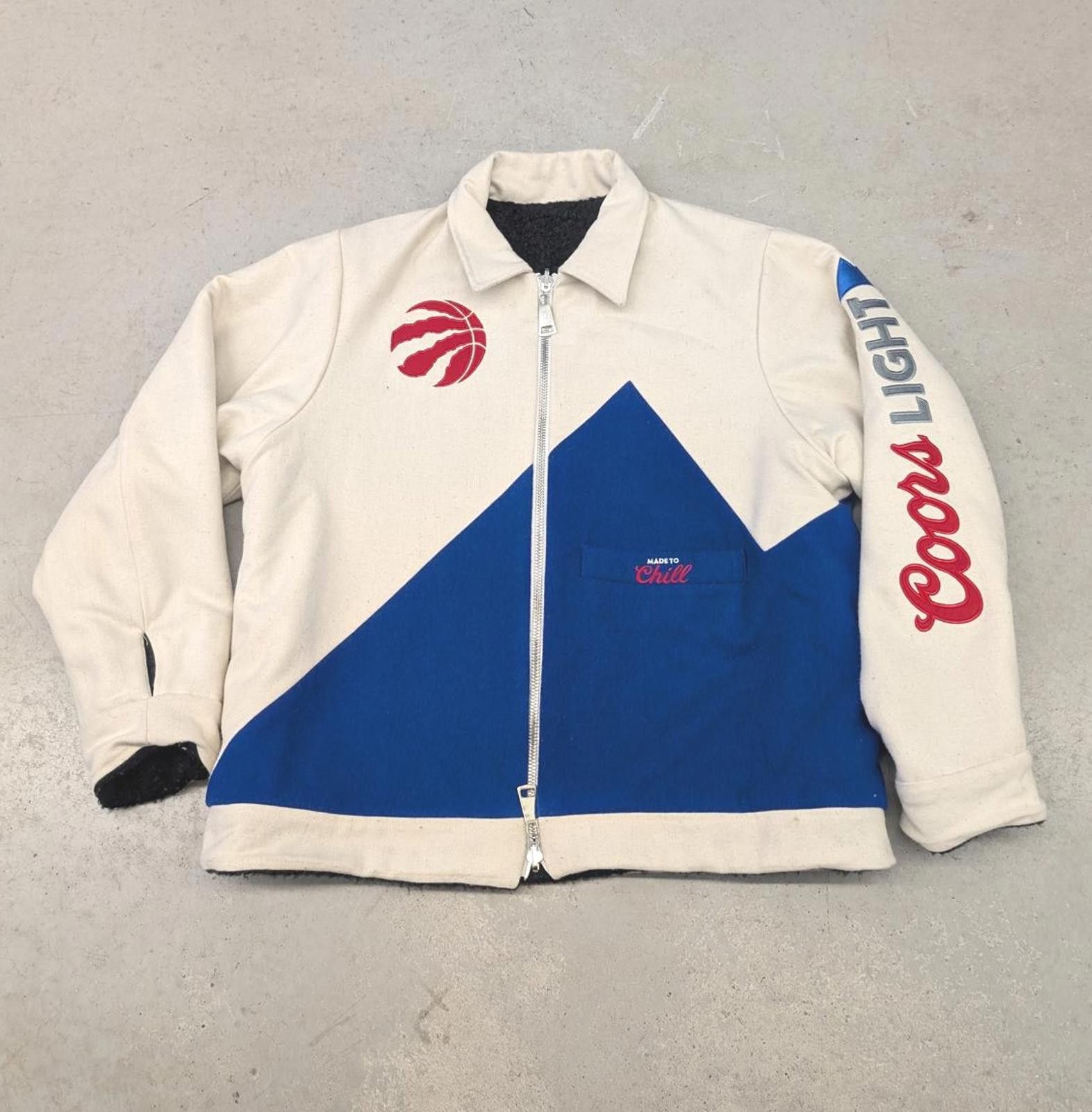 NBA Rare Toronto Raptors x Mr. Saturday x Coors Light Jacket Size US XL / EU 56 / 4 - 1 Thumbnail
