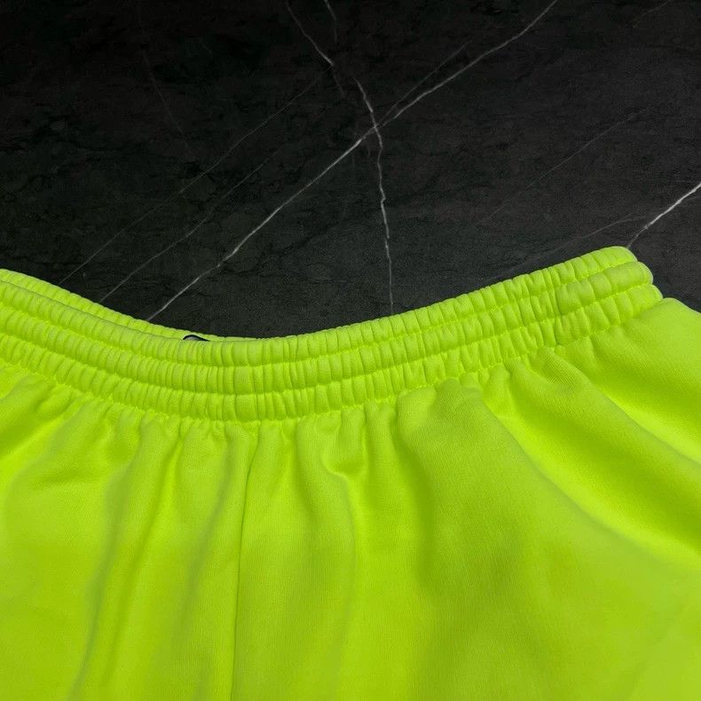 Balenciaga Balenciaga size S Fluorescent yellow double b embroidered Size US 26 / EU 42 - 6 Thumbnail