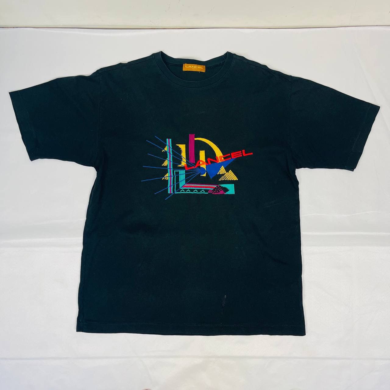 Lancel × Vintage Vintage Lancel Paris T-shirt Size US L / EU 52-54 / 3 - 1 Thumbnail