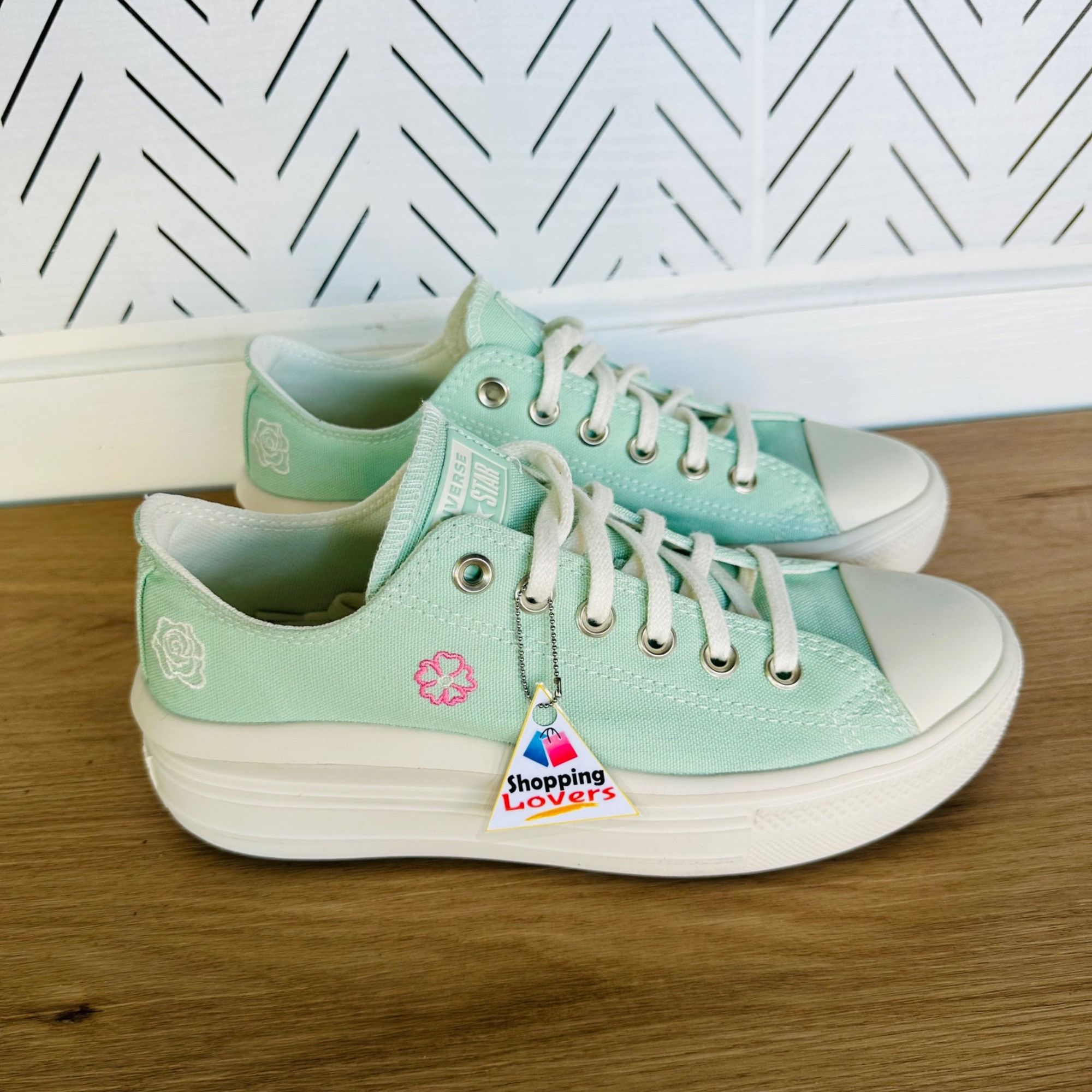 Converse ❤️Converse Chuck Taylor All Star Move Platform Sz 7.5 Women' Size US 7.5 / IT 37.5 - 7 Thumbnail