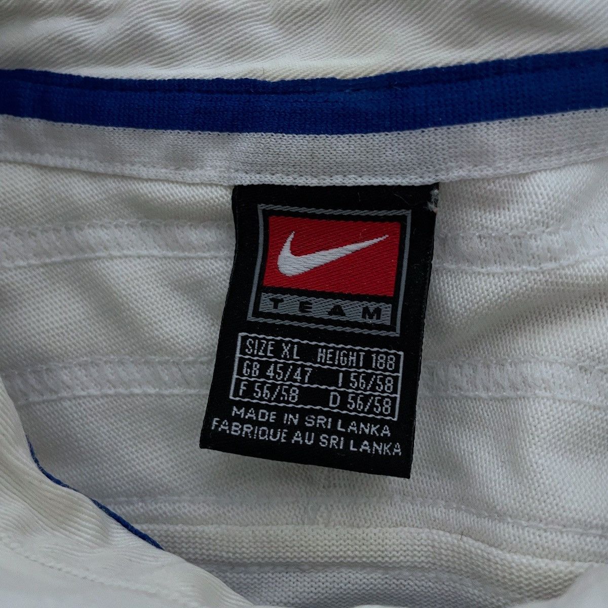 Nike × Vintage Vintage France Rugby Union Jersey Long Sleeve Shirt Rare Size US XL / EU 56 / 4 - 3 Thumbnail
