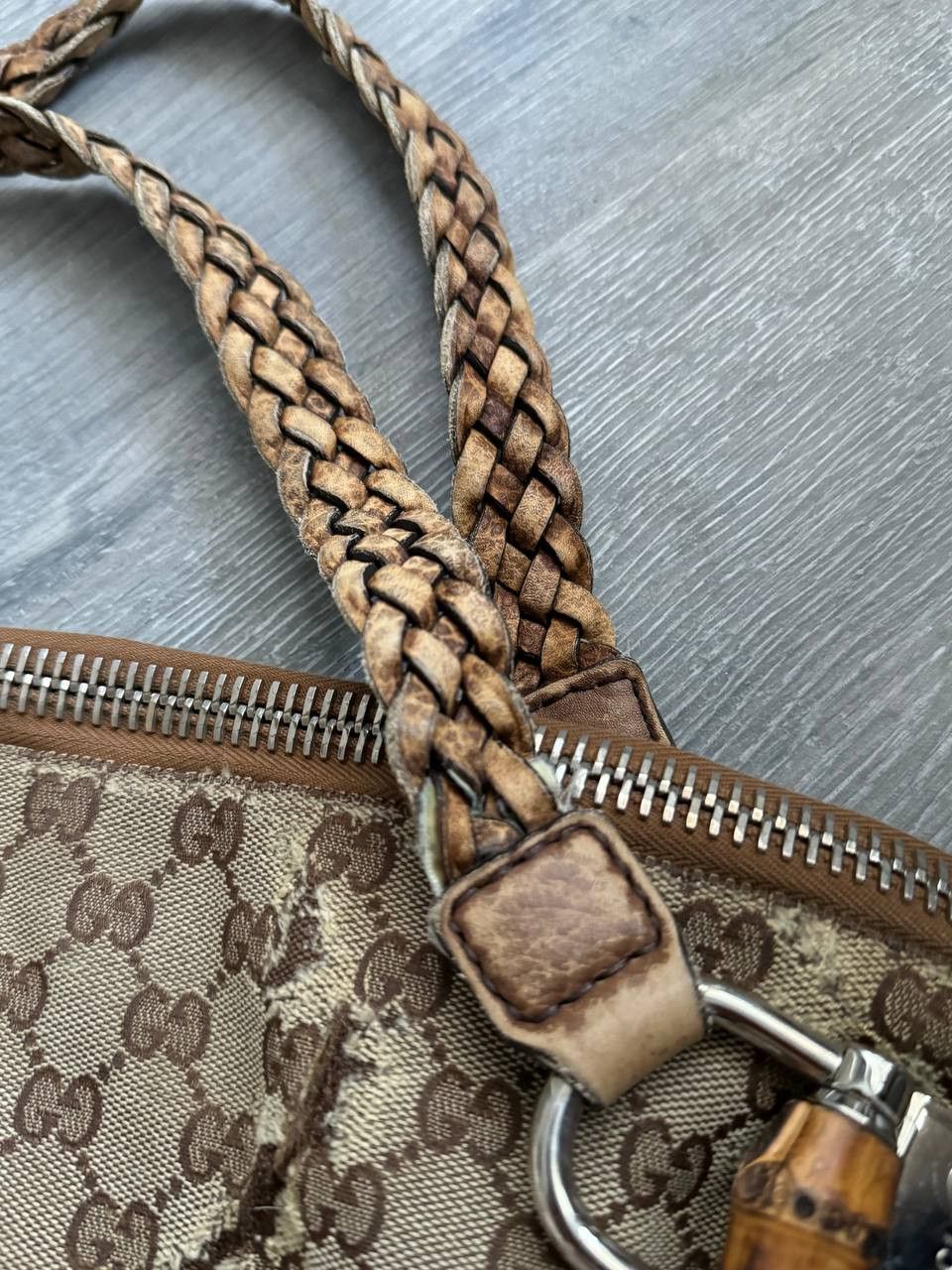Gucci Gucci monogram canva bag brown Size ONE SIZE - 10 Thumbnail