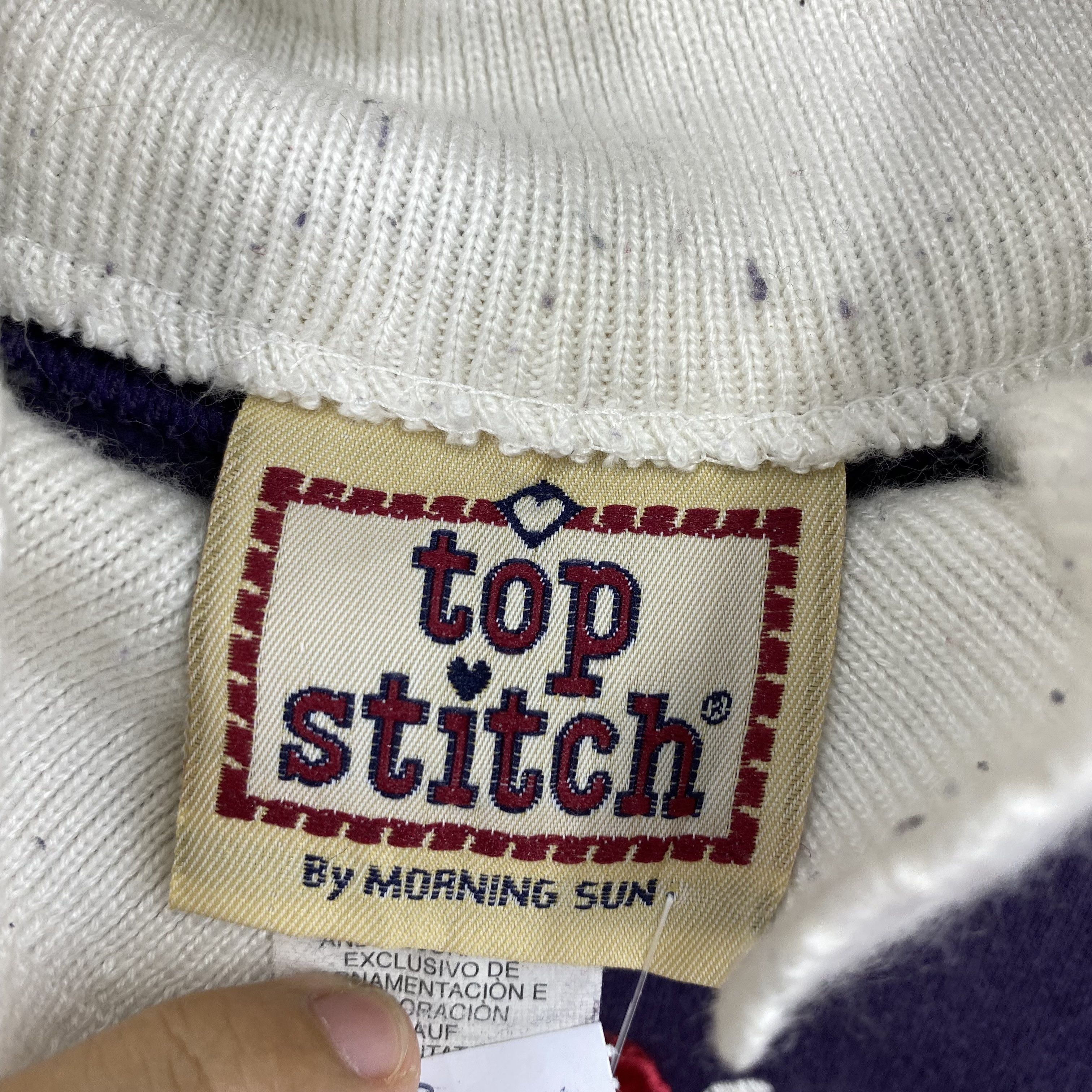 Vintage Vintage 90s Grandma Sweater Sweatshirt Jumper Pullover Size US XL / EU 56 / 4 - 5 Thumbnail
