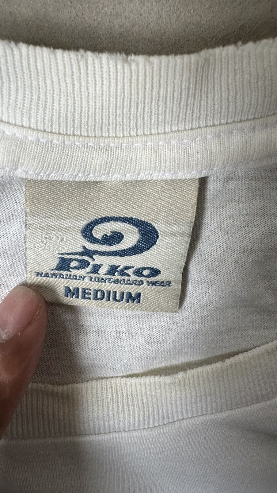 Vintage VINTAGE PIKO SURF TEE Size US M / EU 48-50 / 2 - 5 Thumbnail