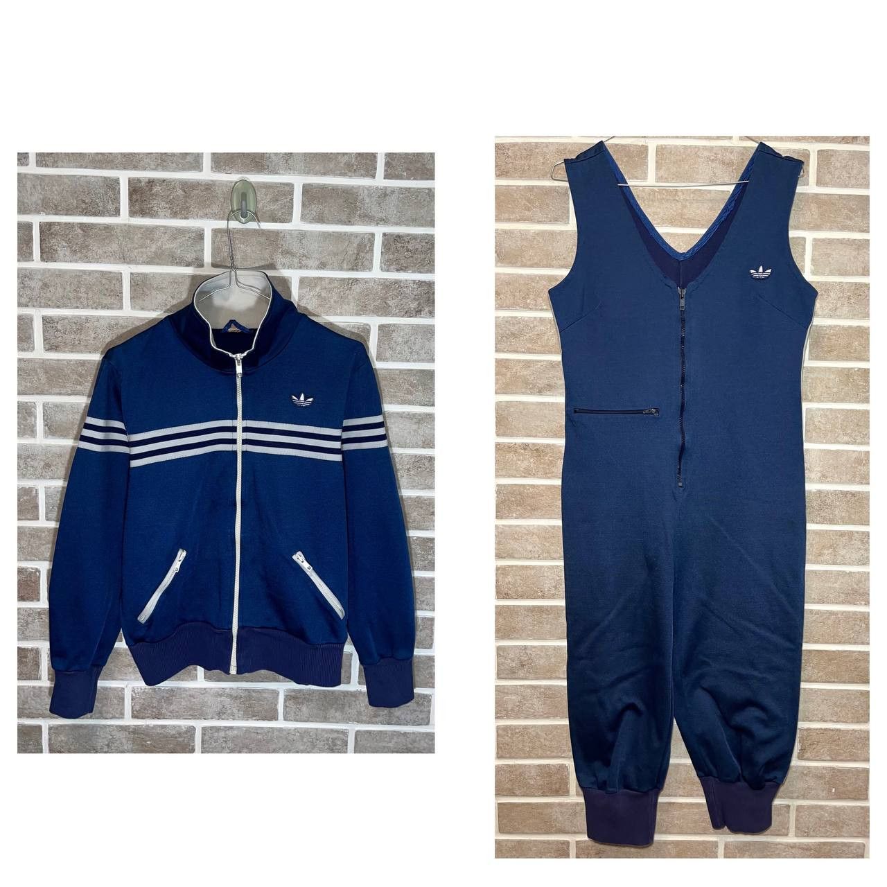 Adidas Vintage Adidas Vintage Track Suit 1970s Track Suit jumpsuit retro Grailed