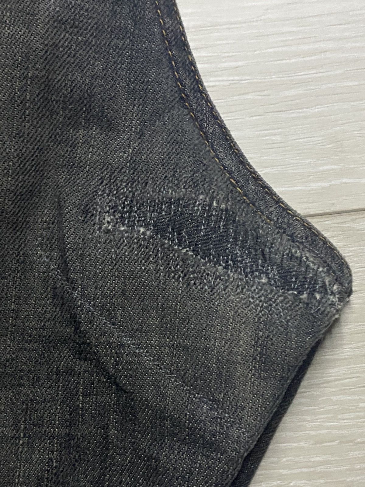 Polo Ralph Lauren W40 Polo Ralph Laurent Mud Wash Repair Baggy Jeans Size US 40 / EU 56 - 14 Thumbnail