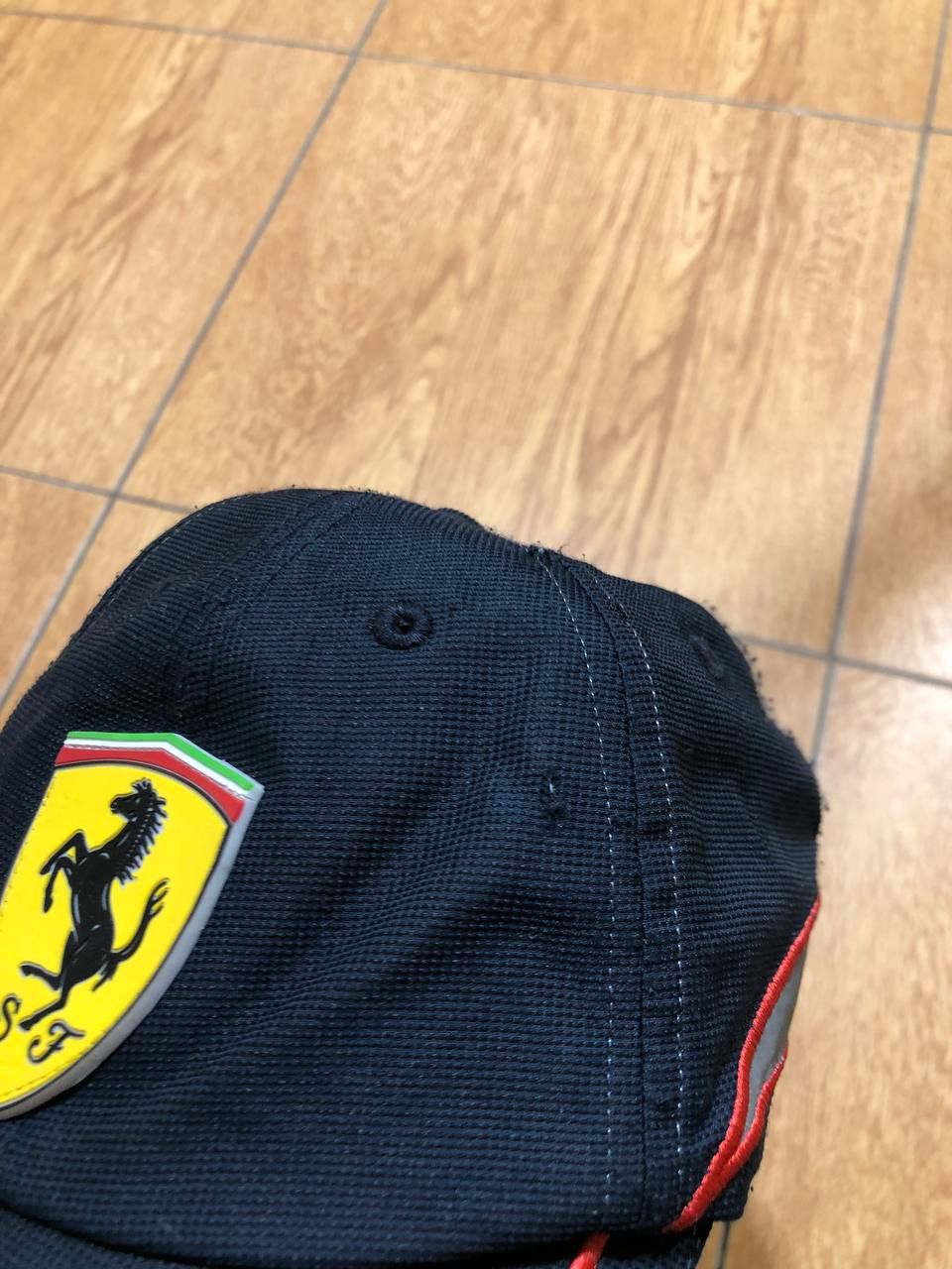 Ferrari Official Ferrari Strapback Navy Blue Baseball cap Size ONE SIZE - 7 Thumbnail