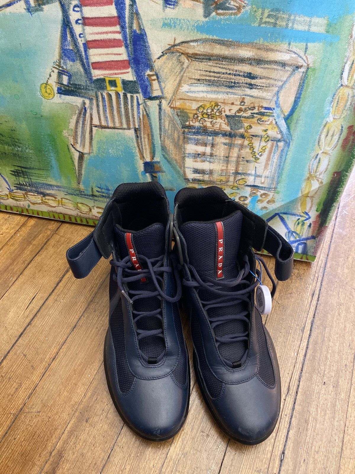 Prada Vintage Hightop Prada American Cups Size US 10 / EU 43 - 1 Thumbnail