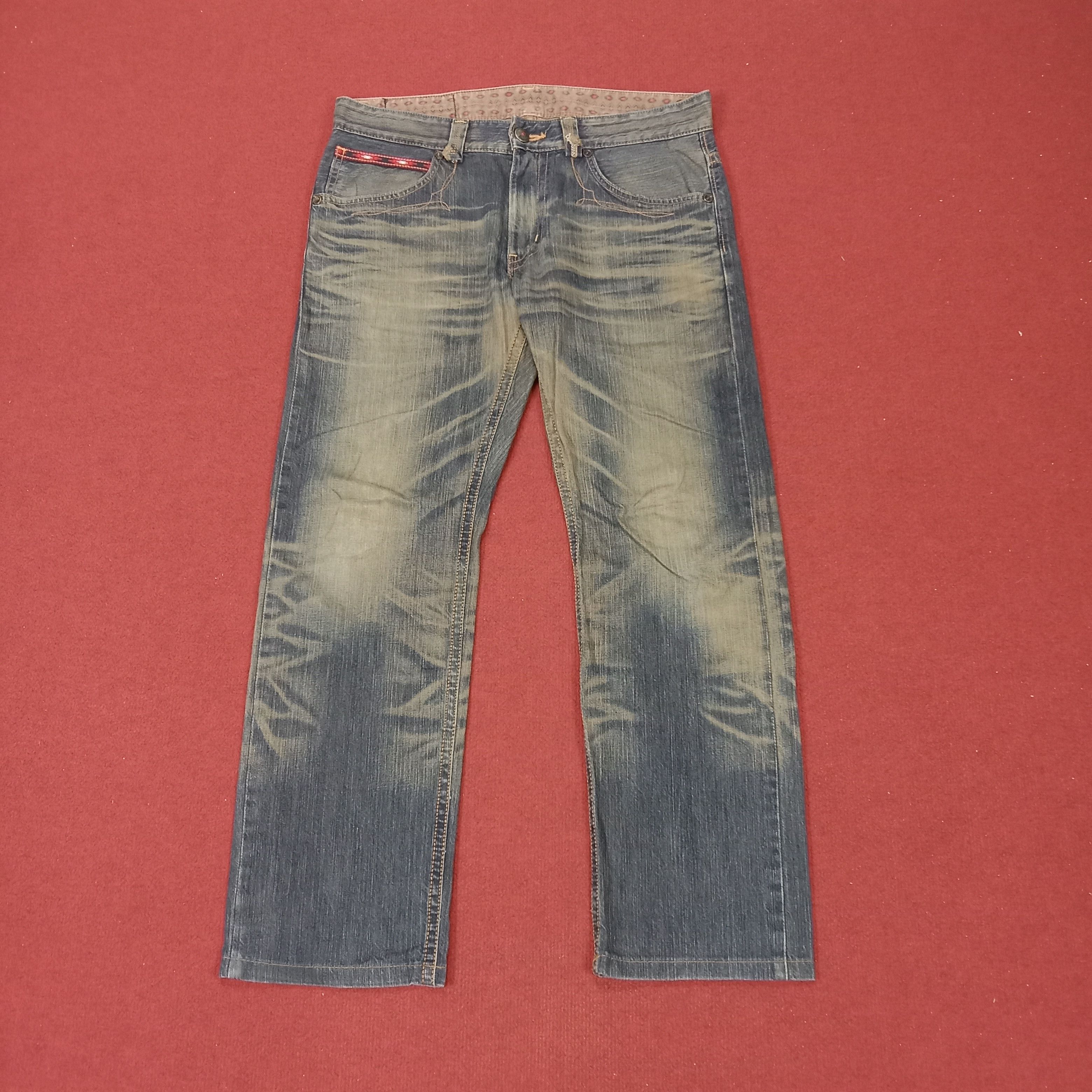 Edwin × Vintage Edwin Daily Streetwear Style Fashion Design Jeans Size US 36 / EU 52 - 4 Thumbnail