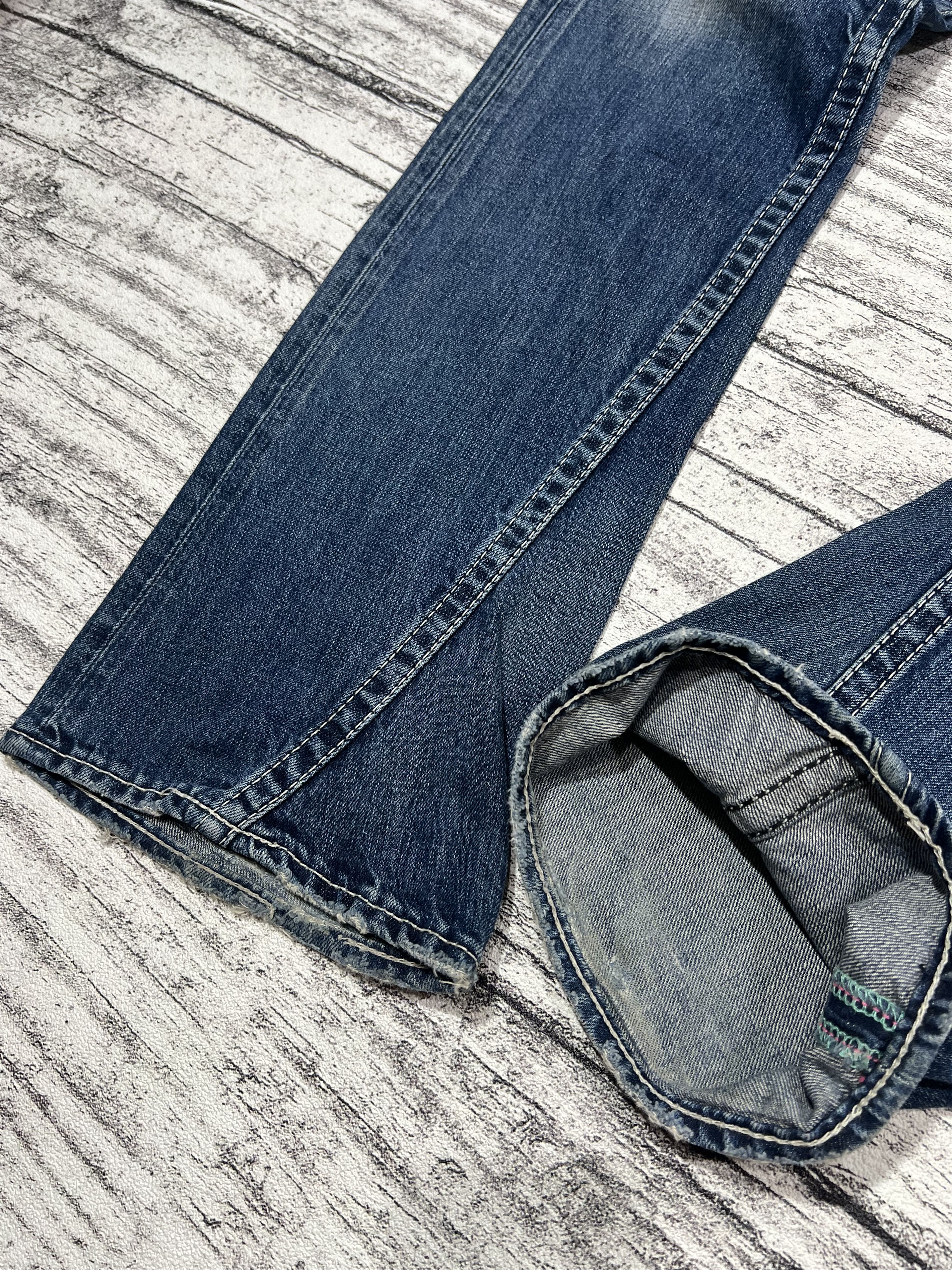 Japanese Brand 2000s Hysteric Flare Bootcut Wash Jeans y2k Lgb Ifsixwasnine Size US 31 - 4 Thumbnail