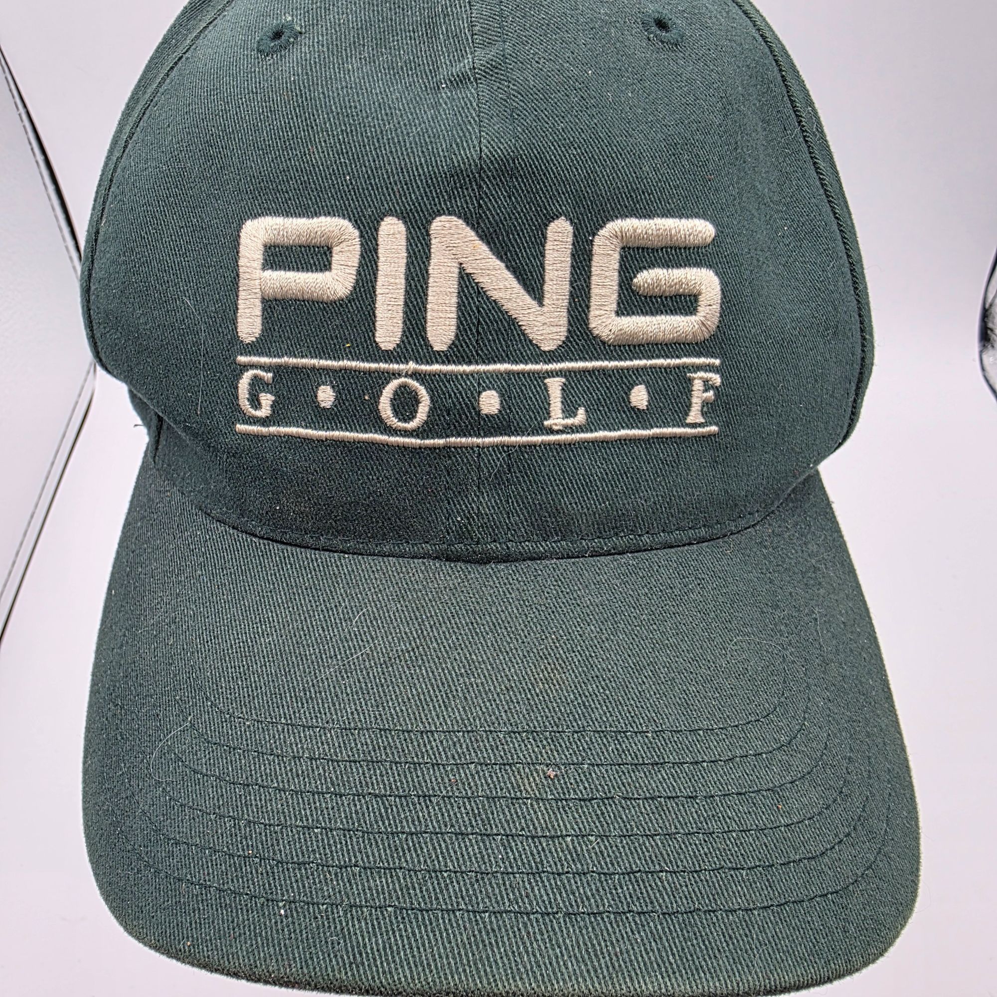 PING Ping Golf Adjustable Green Baseball Hat Casual Outdoors Walk Size ONE SIZE - 5 Thumbnail