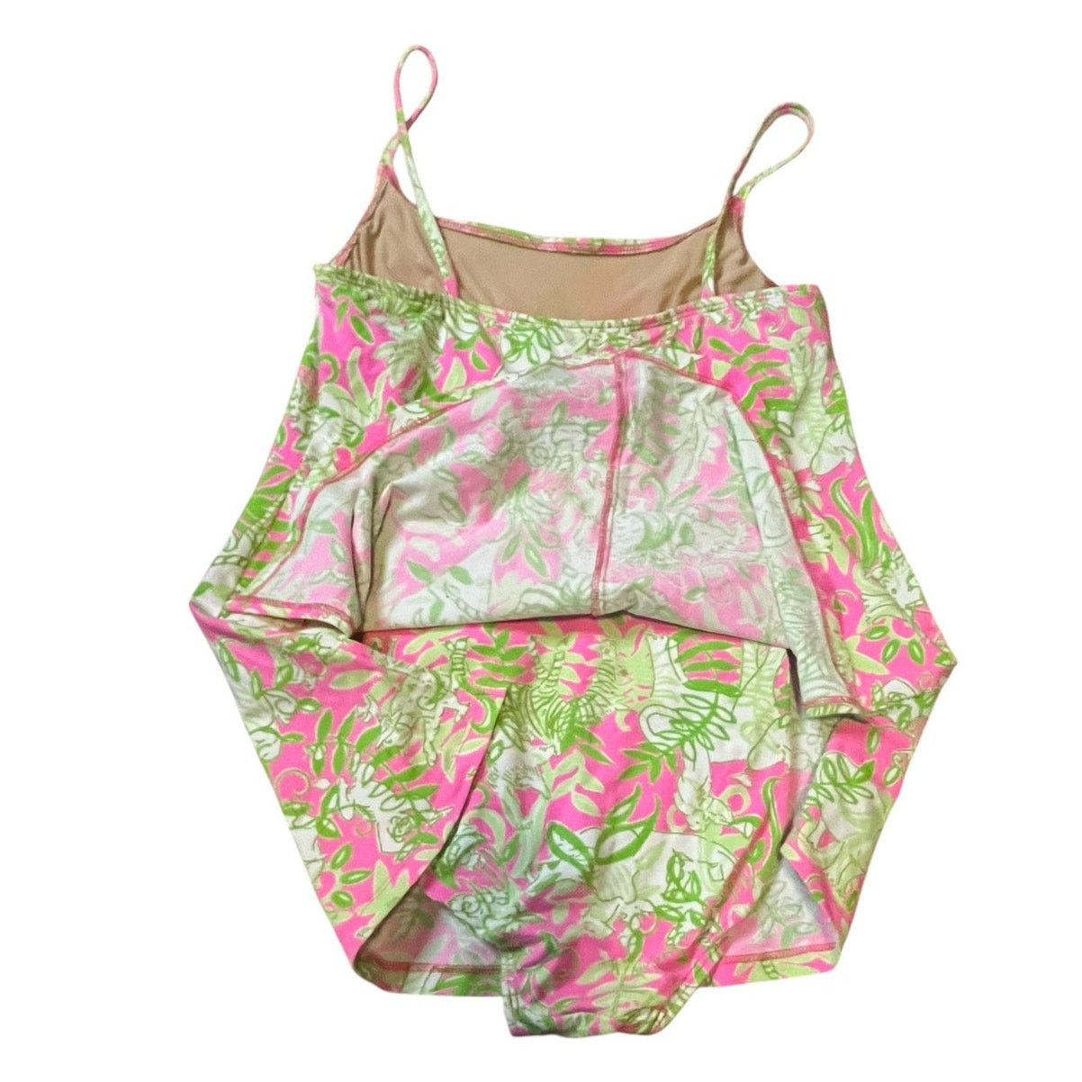 Lilly Pulitzer Lilly Pulitzer One-Piece Swimsuit Pink and Green Size 8 Size M / US 6-8 / IT 42-44 - 8 Thumbnail