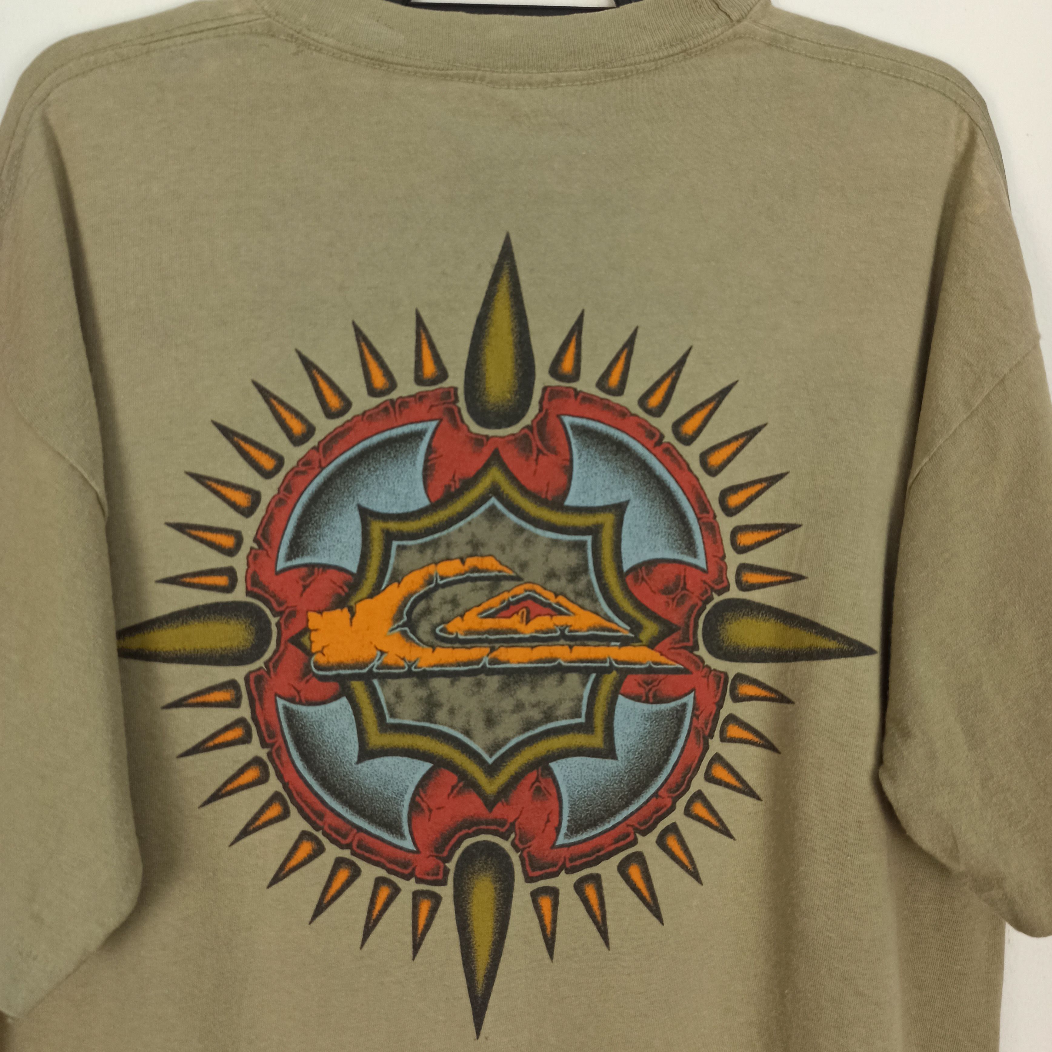 Quiksilver SUN FADED Quikslver Rare Tshirt Made in Usa Size US L / EU 52-54 / 3 - 2 Thumbnail