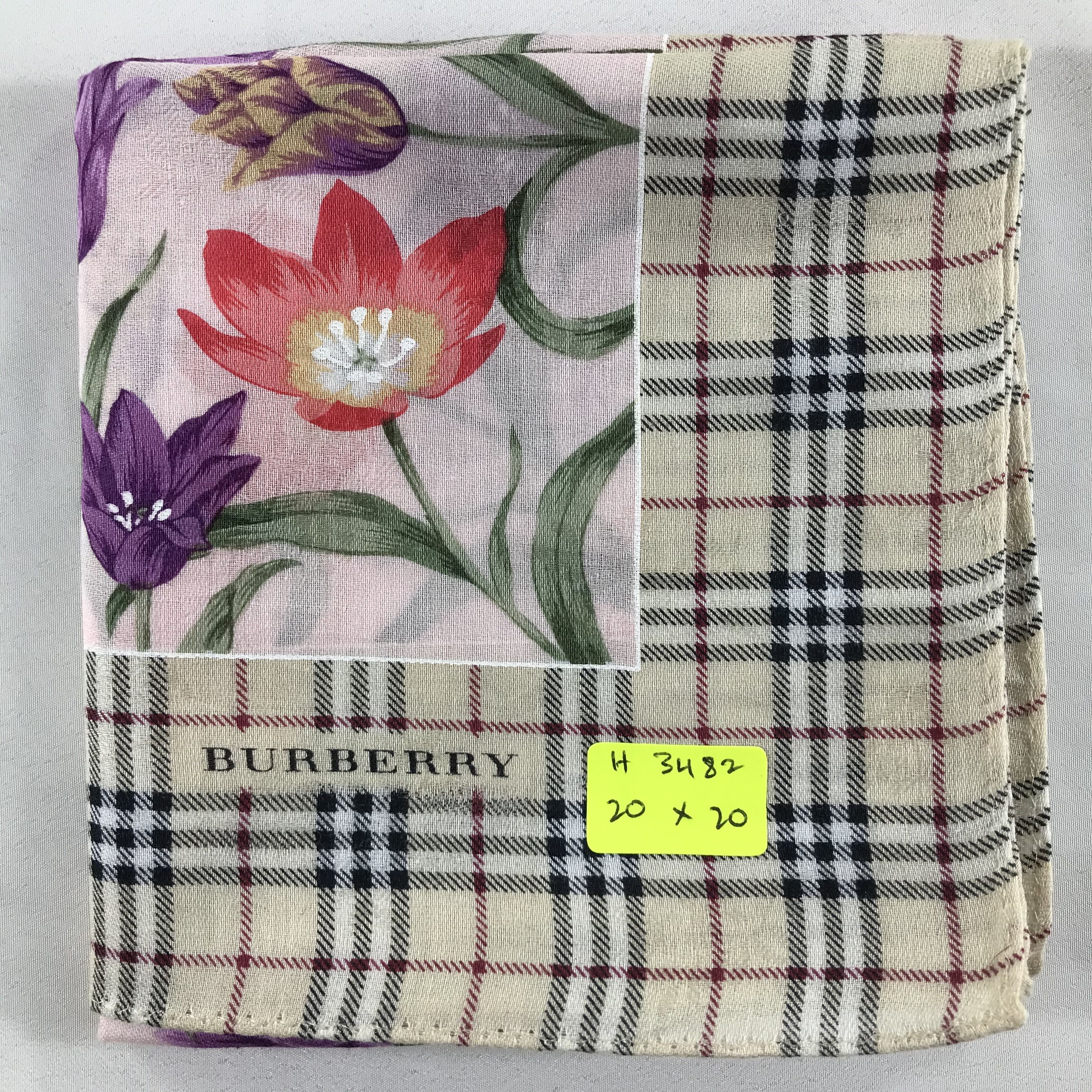 Burberry × Vintage Burberry Handkerchief / Neckerchief / Bandana Size ONE SIZE - 5 Thumbnail