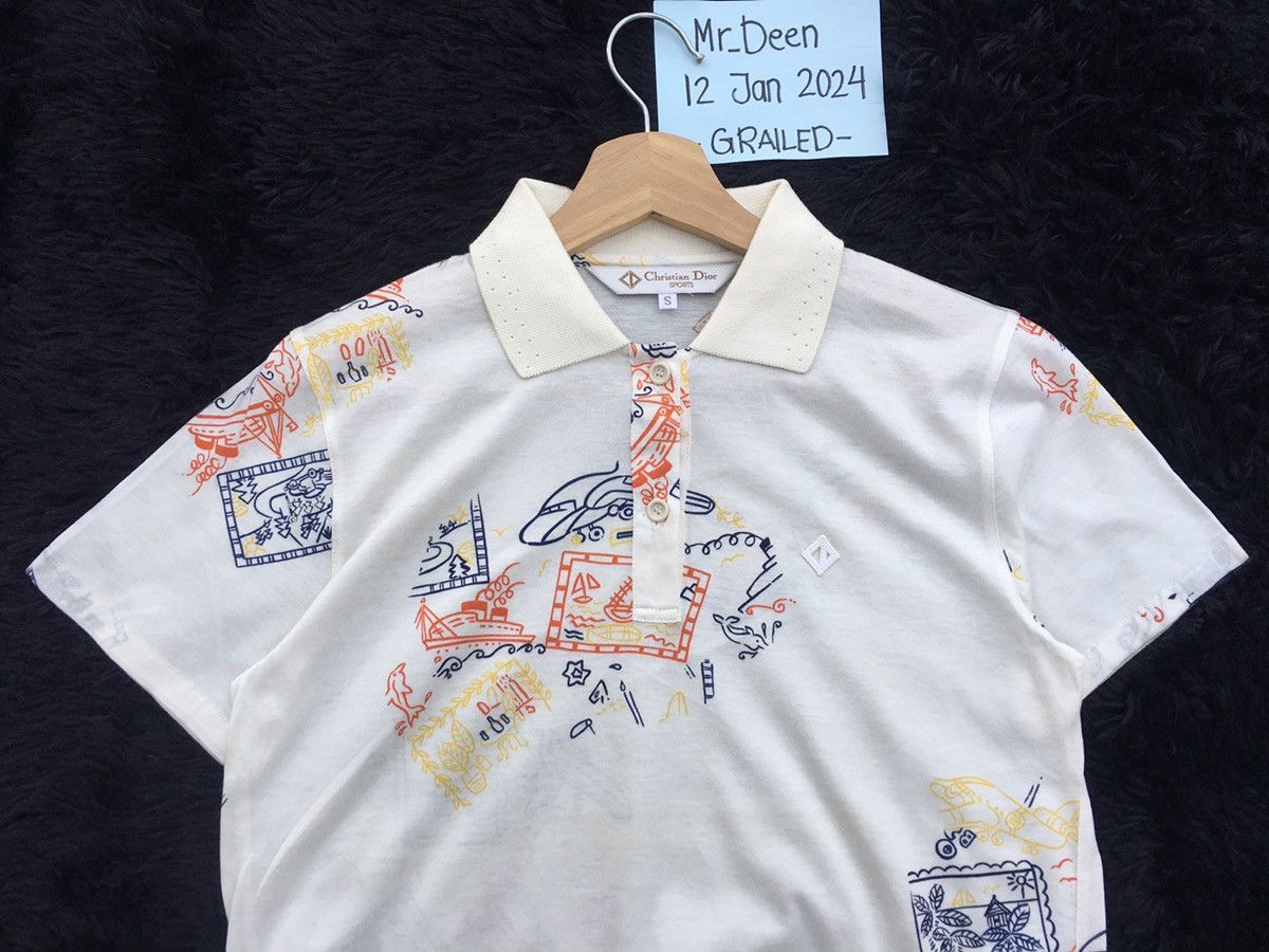 Christian Dior Monsieur Rare Vintage Christian Dior Collar Shirt Size US S / EU 44-46 / 1 - 6 Thumbnail