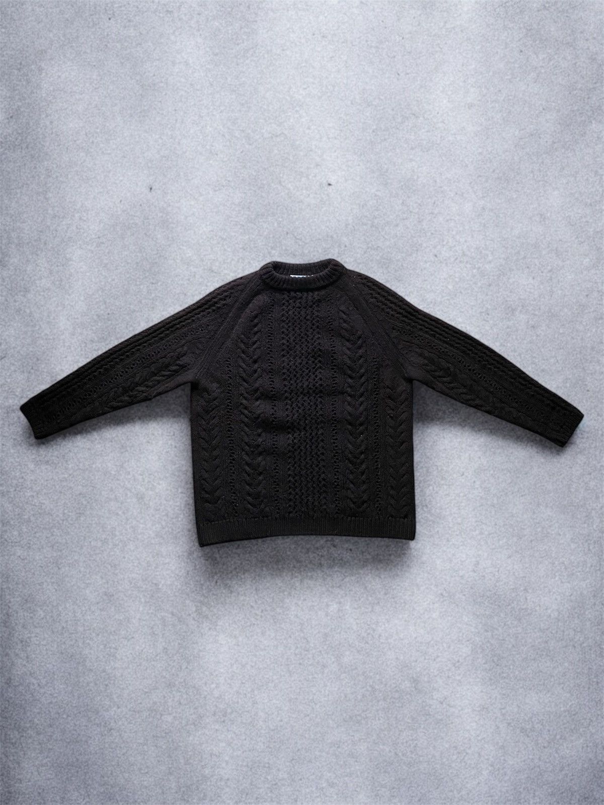 Acne Studios × Avant Garde Acne Studios sample woolblend cable 