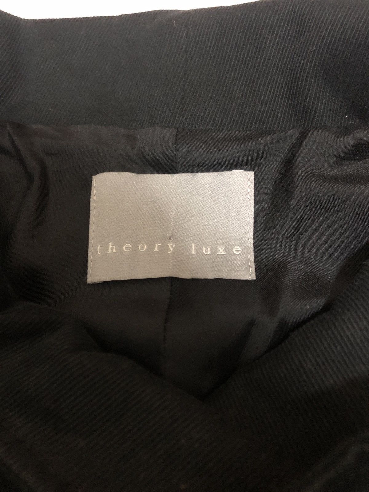 Japanese Brand Theory Luxe double colar jacket Size XS / US 0-2 / IT 36-38 - 6 Thumbnail