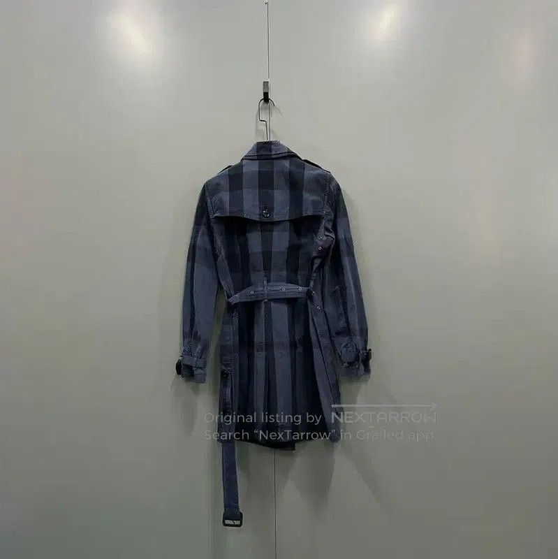 Burberry Burberry Multicolor Mid-Length Coat for Women. Size XXS / US 00 / IT 34 - 2 Thumbnail