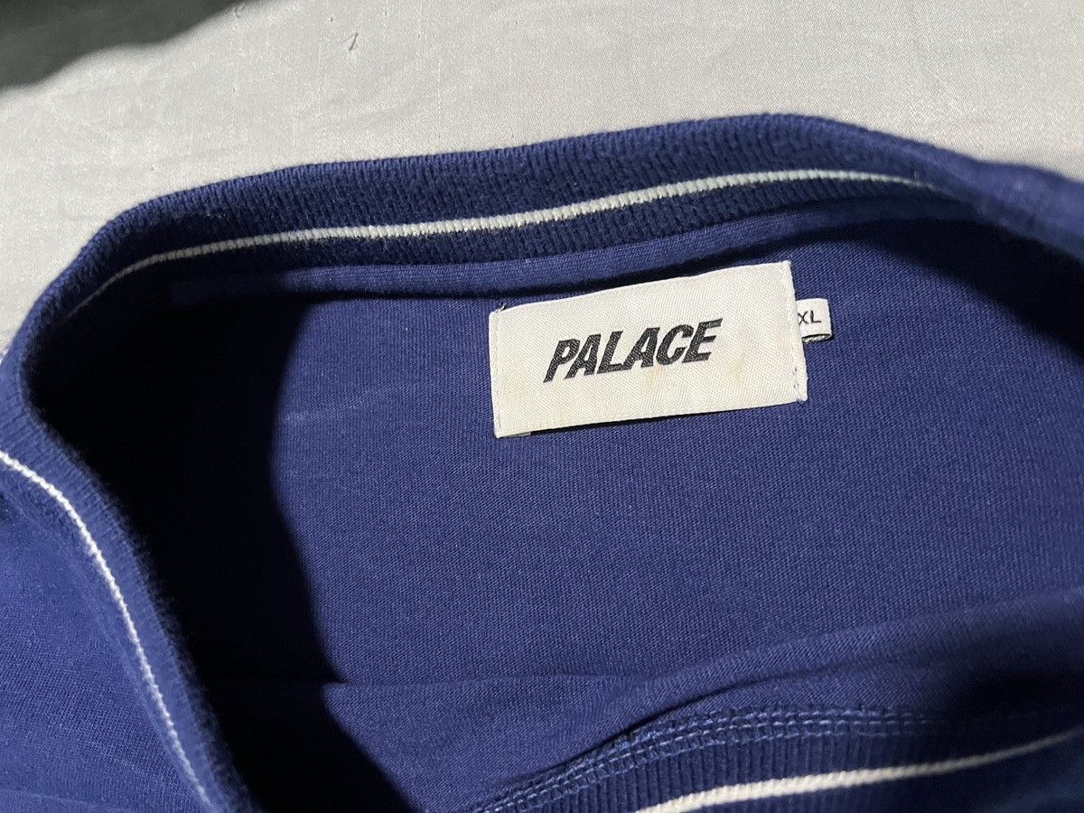 Palace Palace P Ringer T-shirt Navy (XL) Size US XL / EU 56 / 4 - 2 Thumbnail