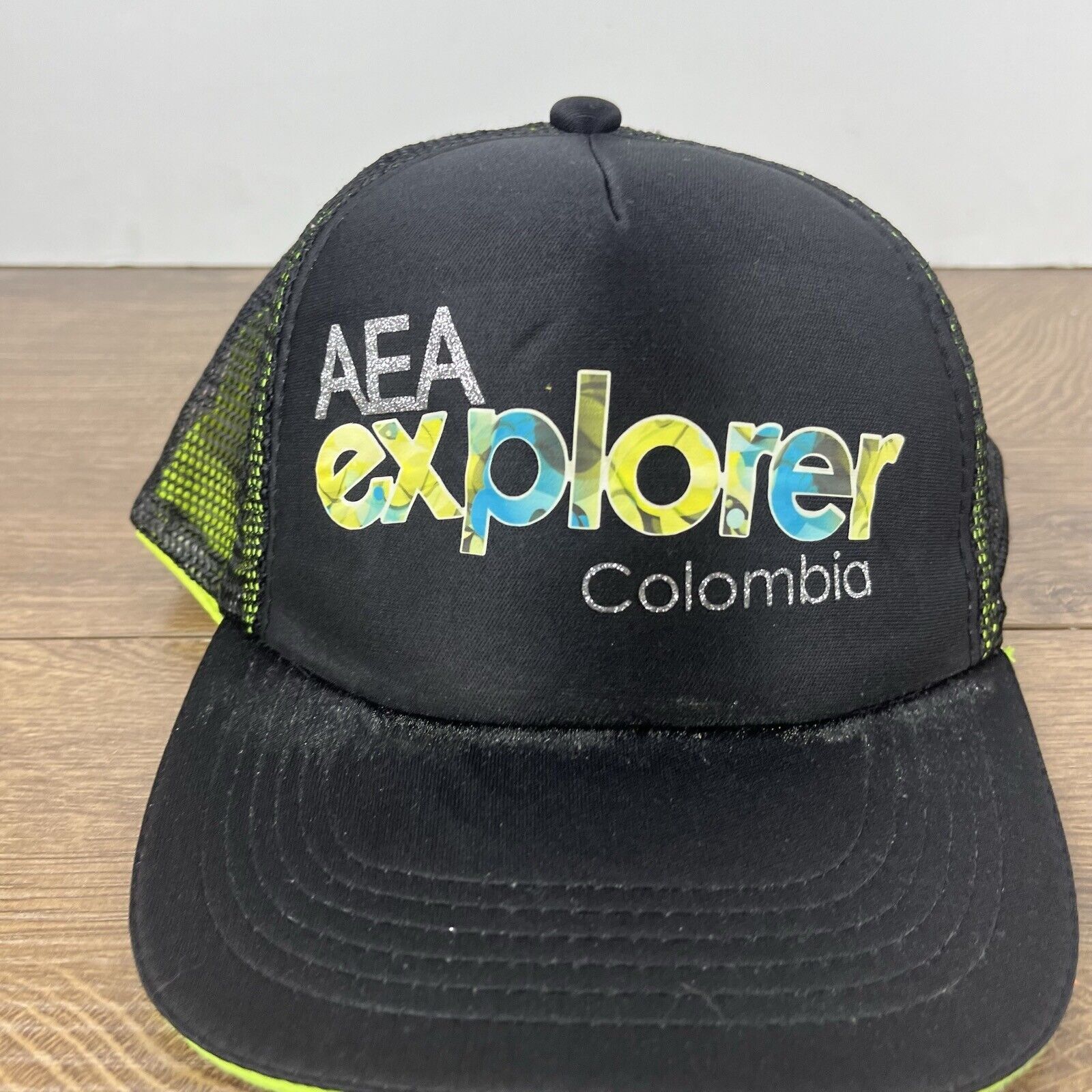 Columbia AEA Explorer Columbia Hat Snapback Hat Black Hat Adjustable Size ONE SIZE - 7 Thumbnail