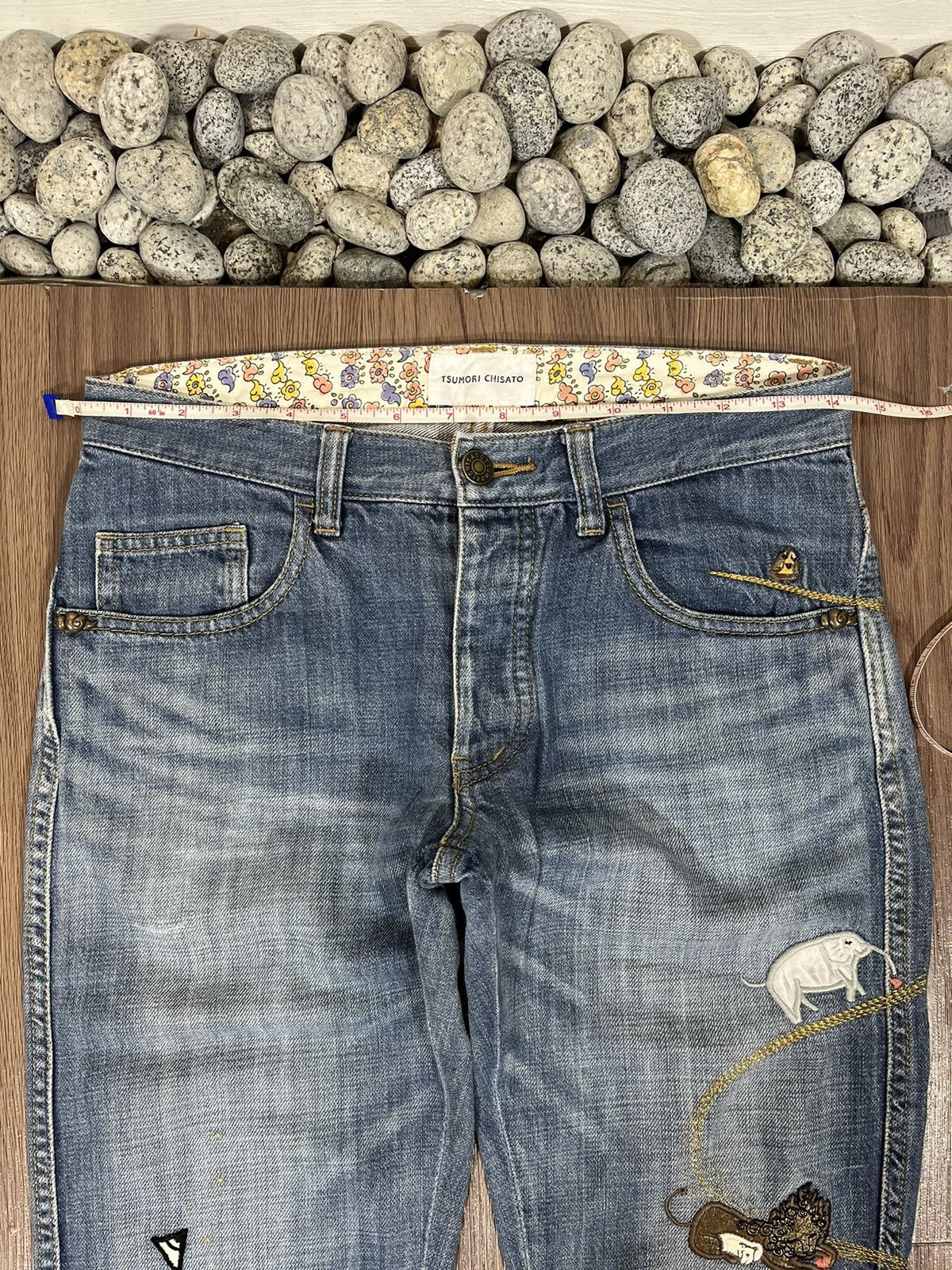 Issey Miyake × Tsumori Chisato Tsumori Chisato Animal Love Jeans Size US 29 - 12 Thumbnail